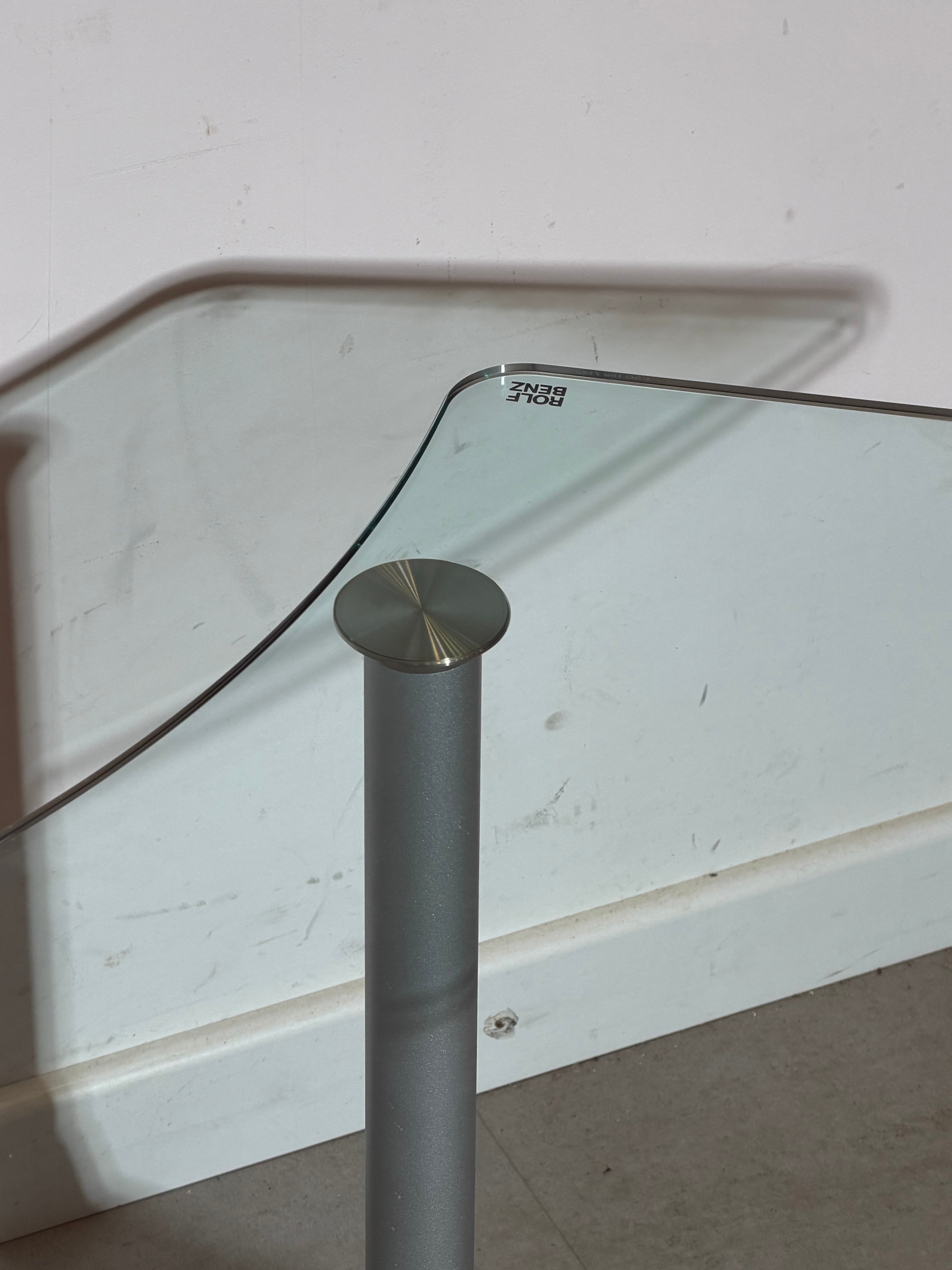 Rolf Benz Glass Side Table