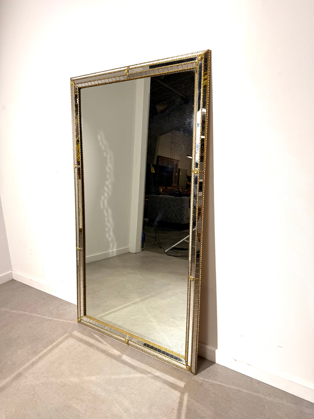Vintage Venetian Style Gilt Mirror