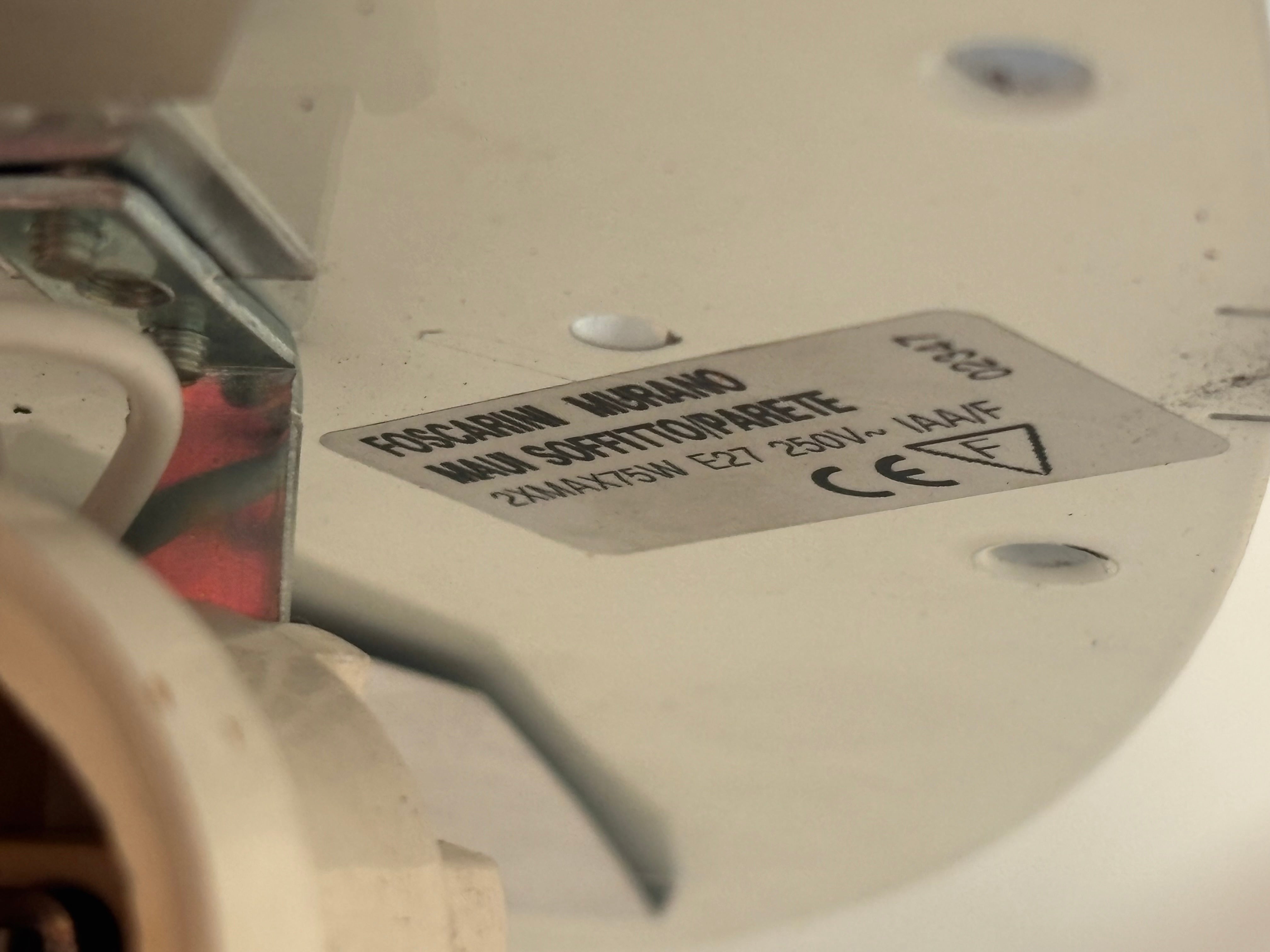 Foscarini Murano “Maui” Ceiling Lamp