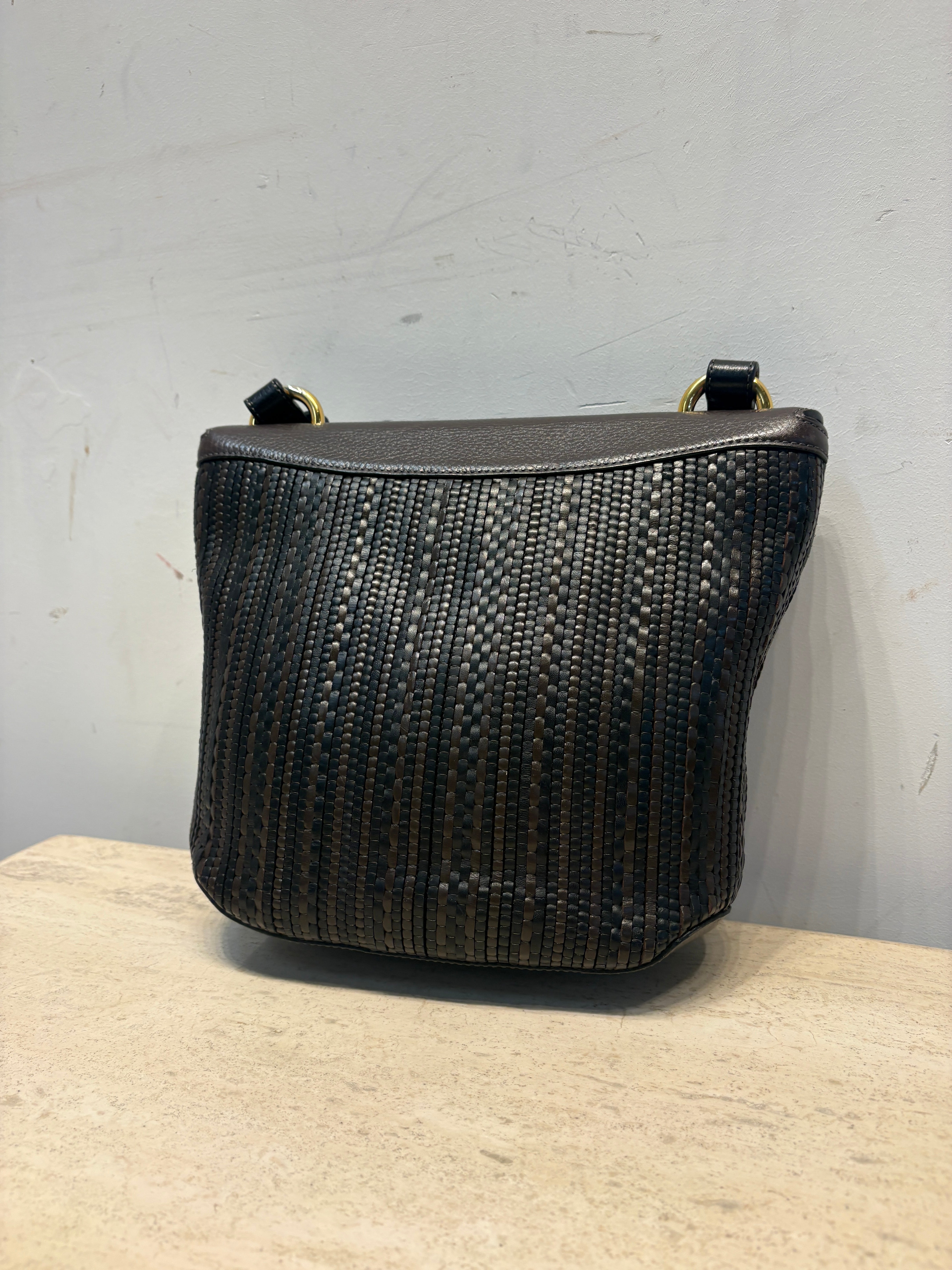 Delvaux Primeur Toile de Cuire