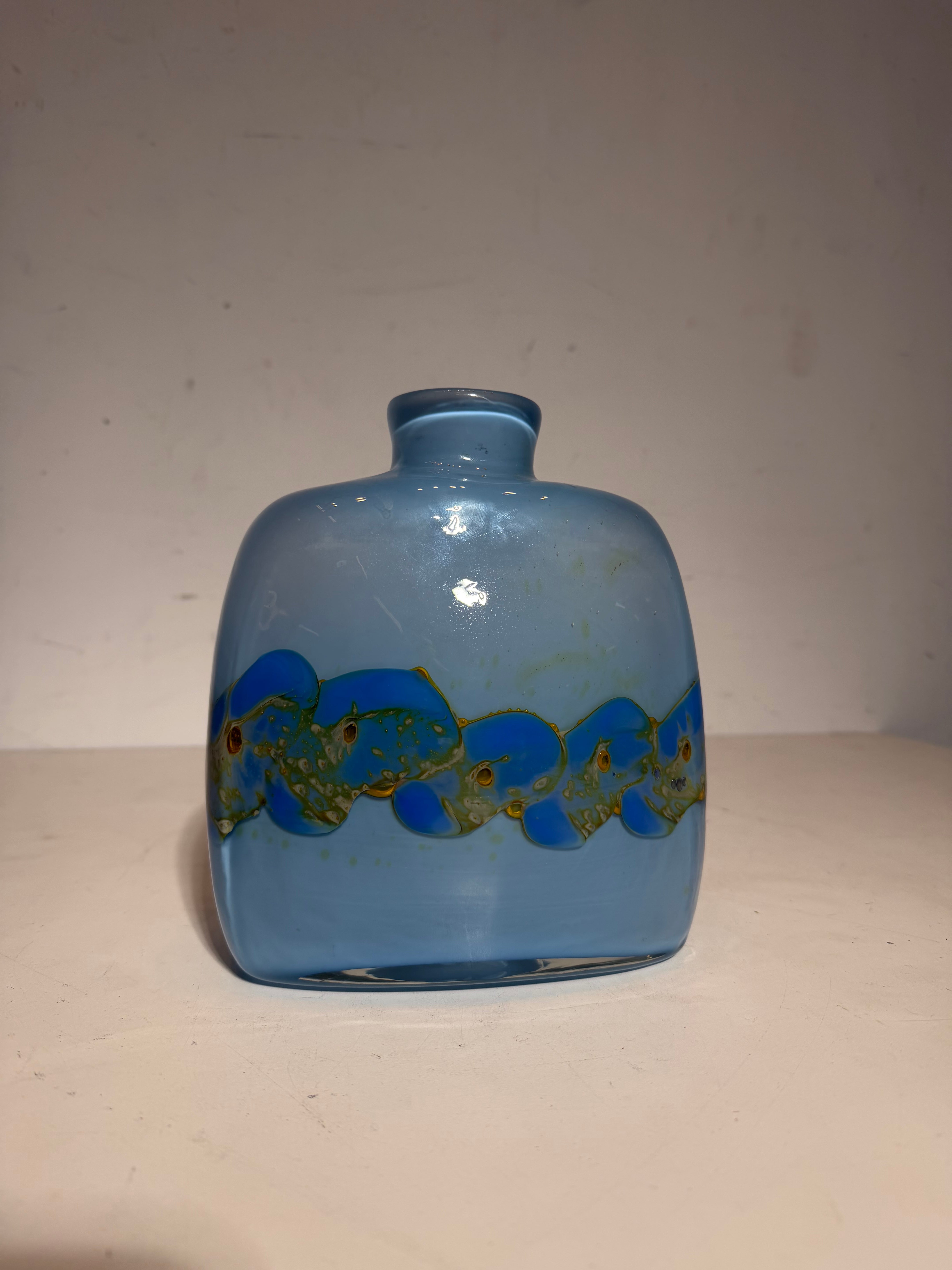 Samuel Herman pour Rosenthal – Vase en verre d'art en édition limitée (25/200)