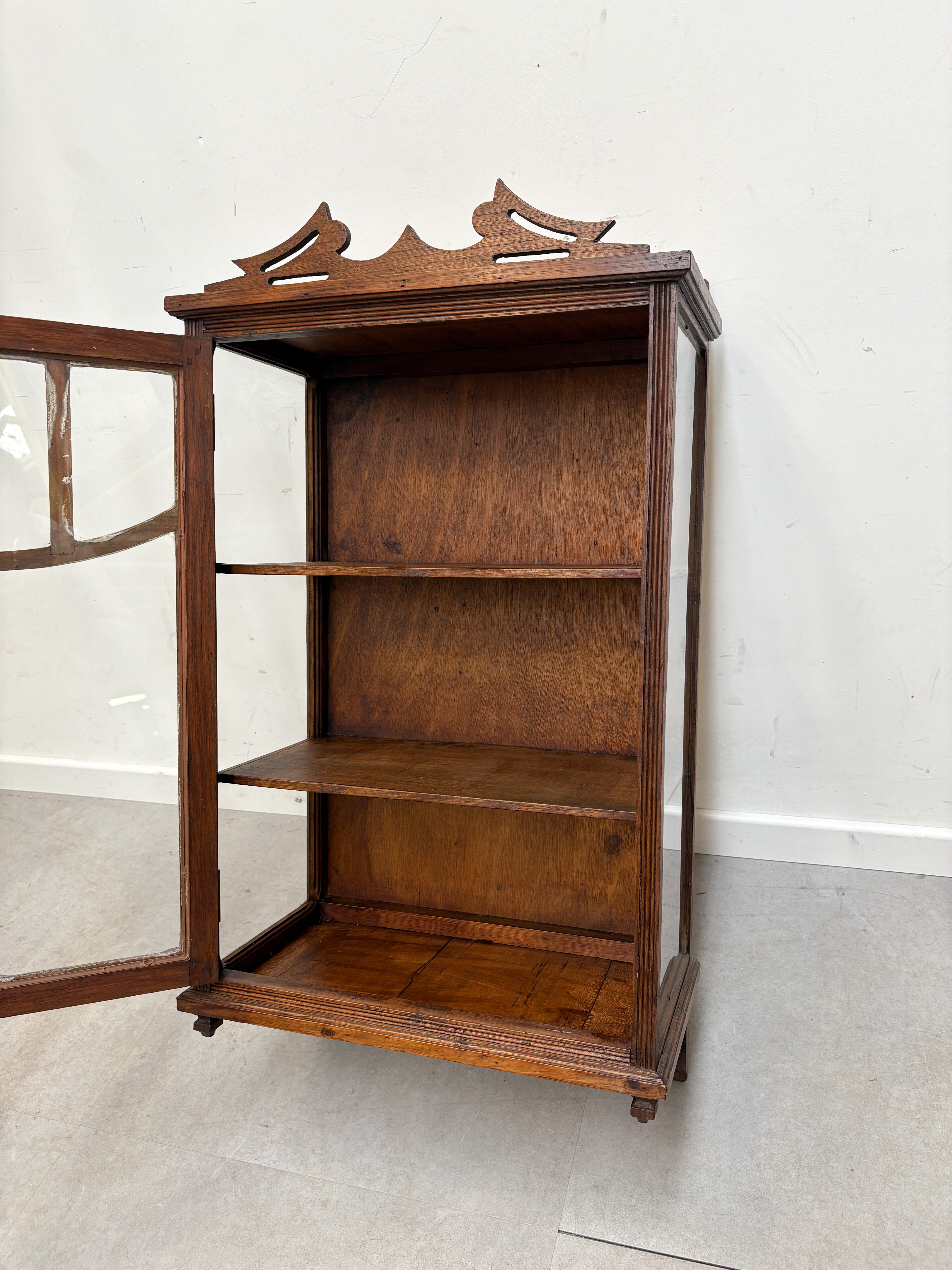 Art Nouveau hanging/display cabinet