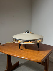 Vintage Space Age UFO Table Lamp