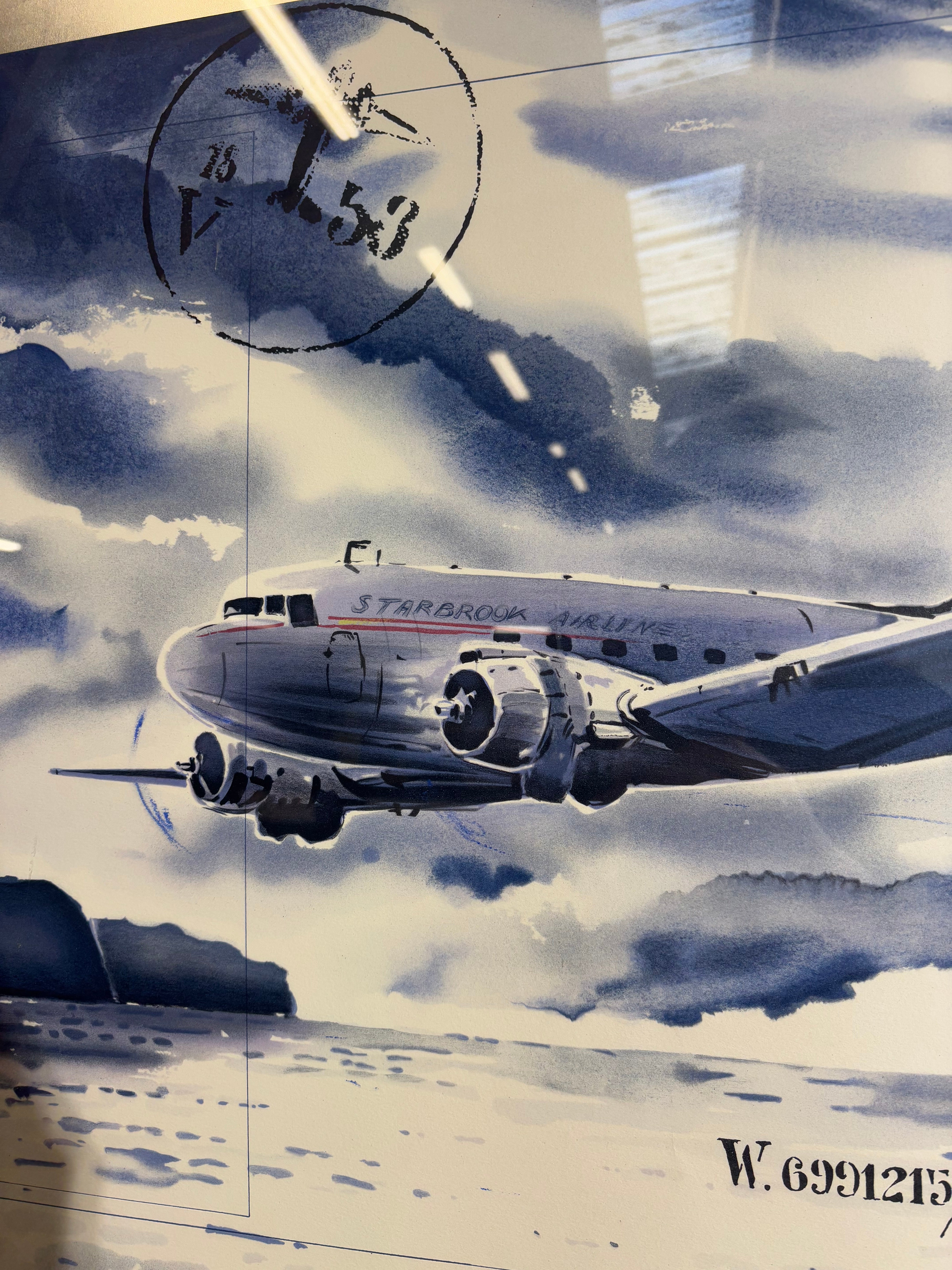 Litho Jack Learoy - Starbrook Airline E/A