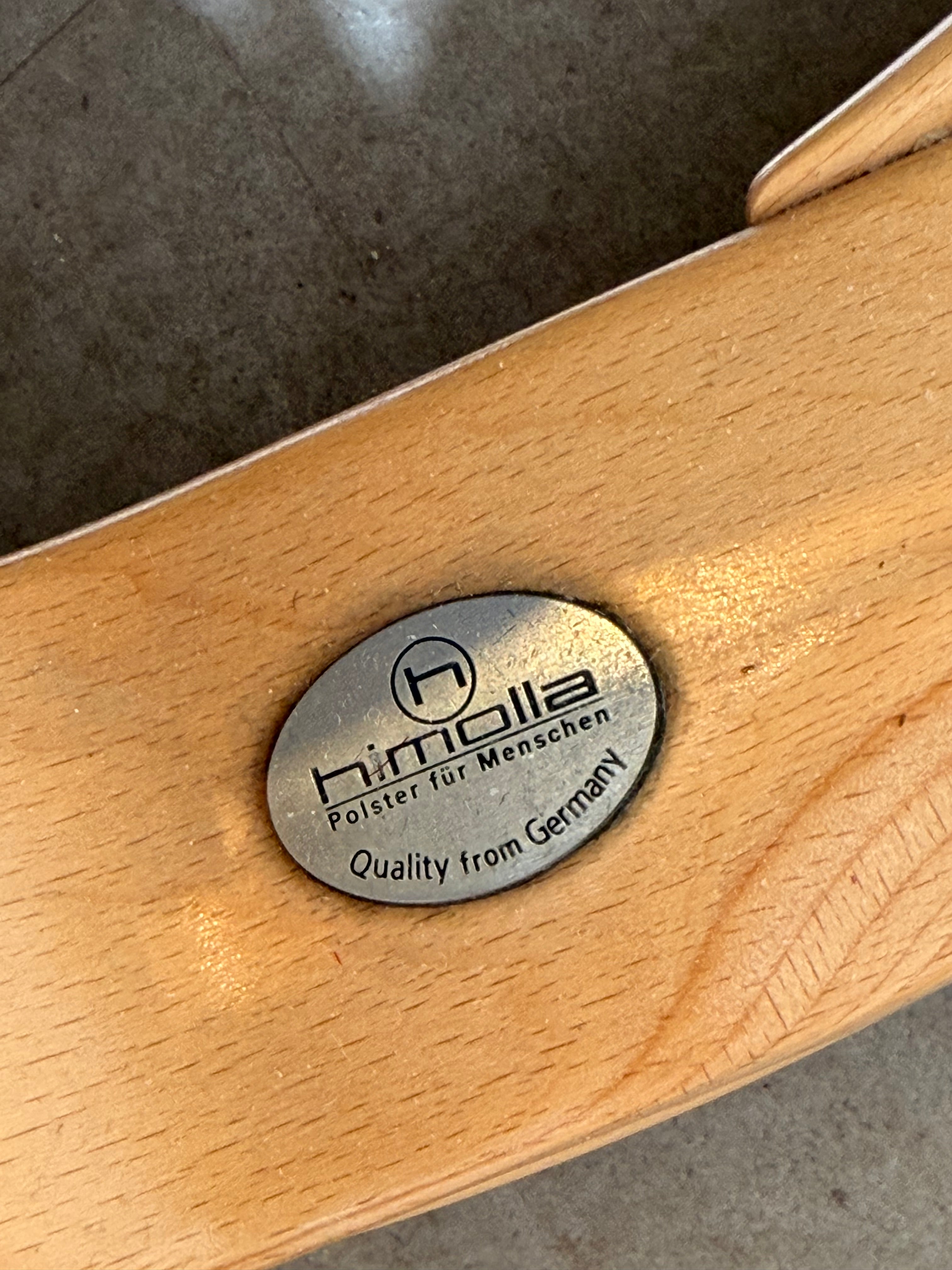 Himolla Recliner Lounge Chair with Ottoman