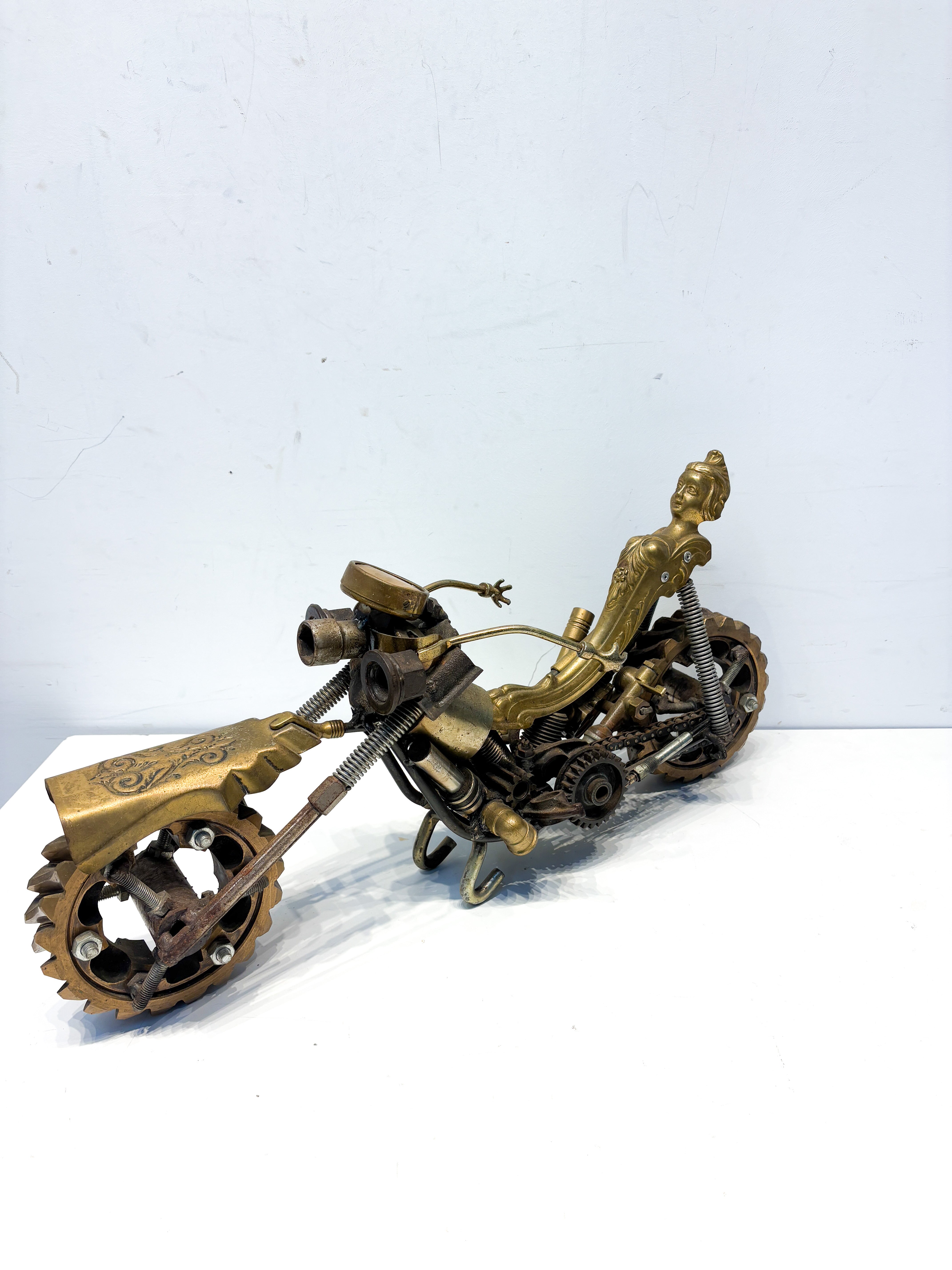 Art du métal de la moto