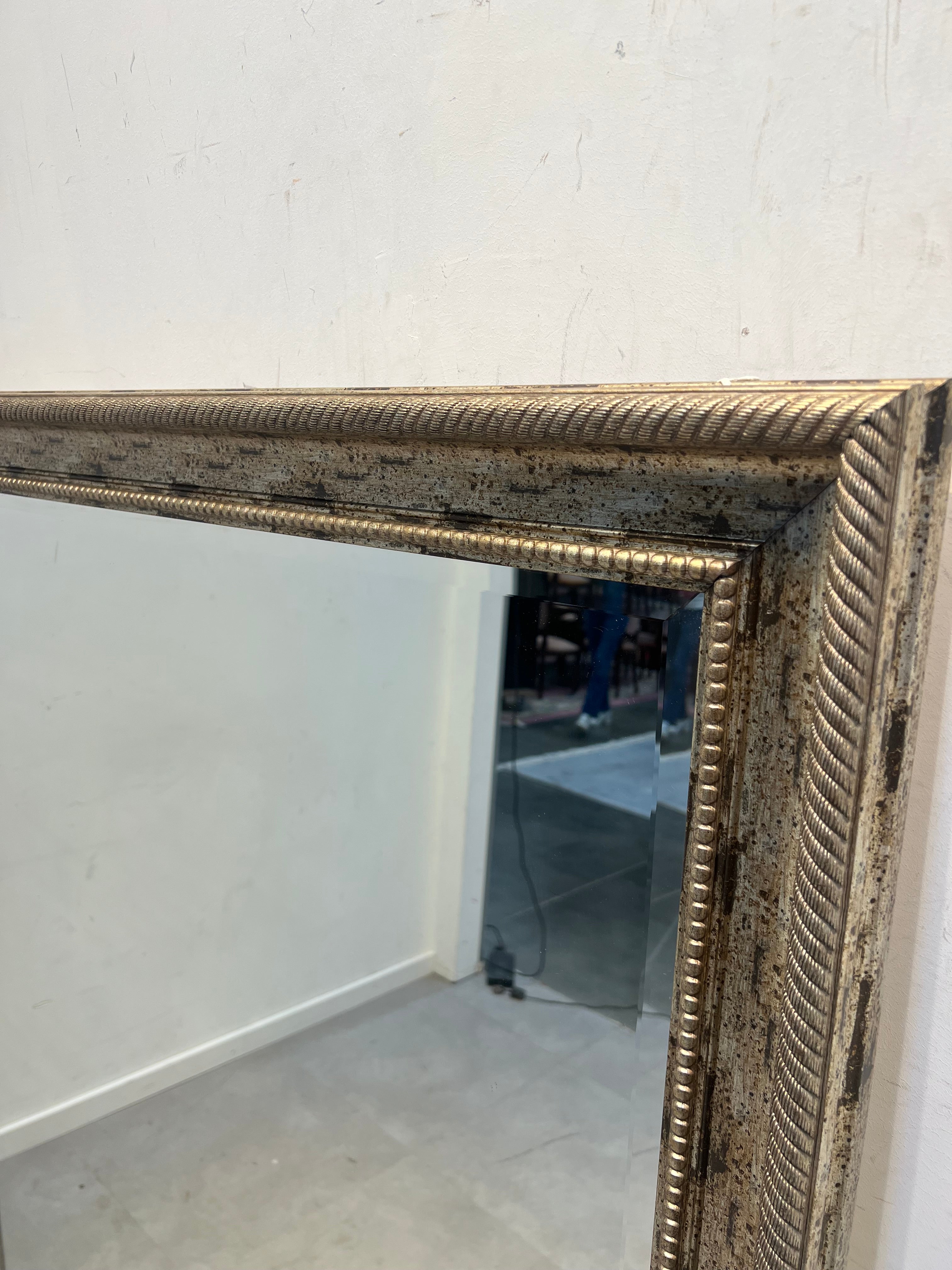 Large Vintage Giltwood Mirror