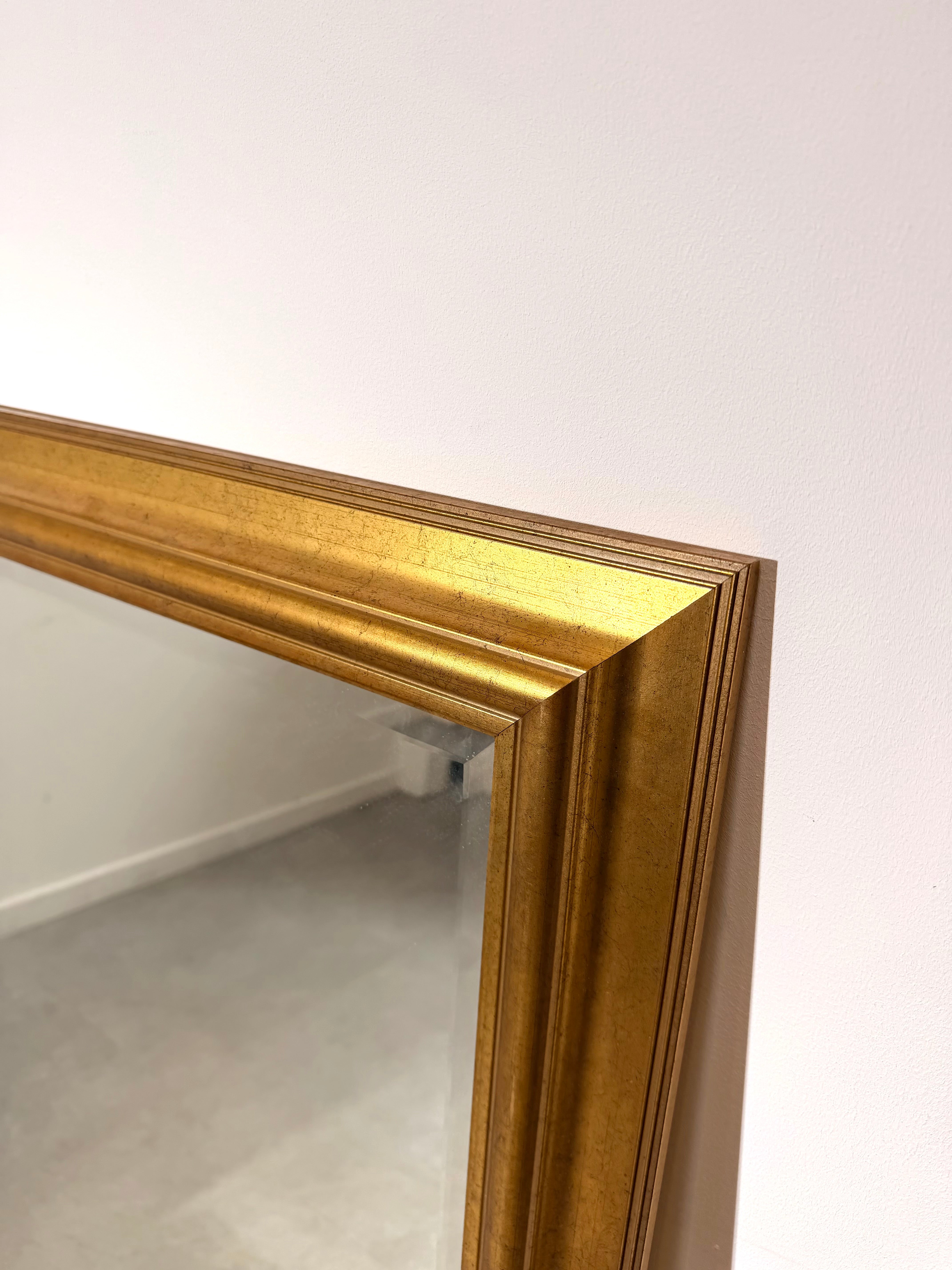 Large Vintage Gilt Framed Wall Mirror