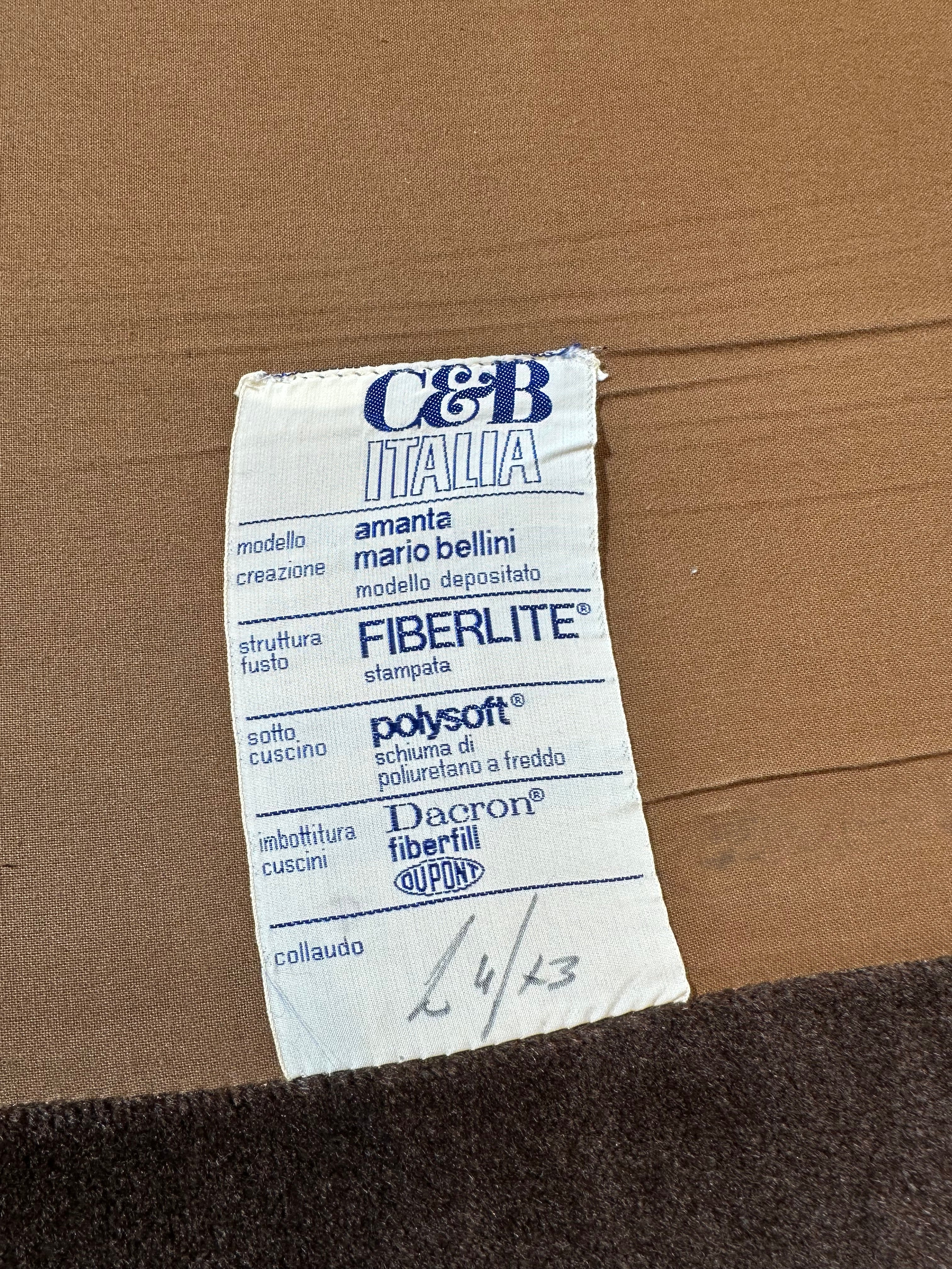 Amanta Modular Sofa Set by Mario Bellini for C&B Italia + Original Table