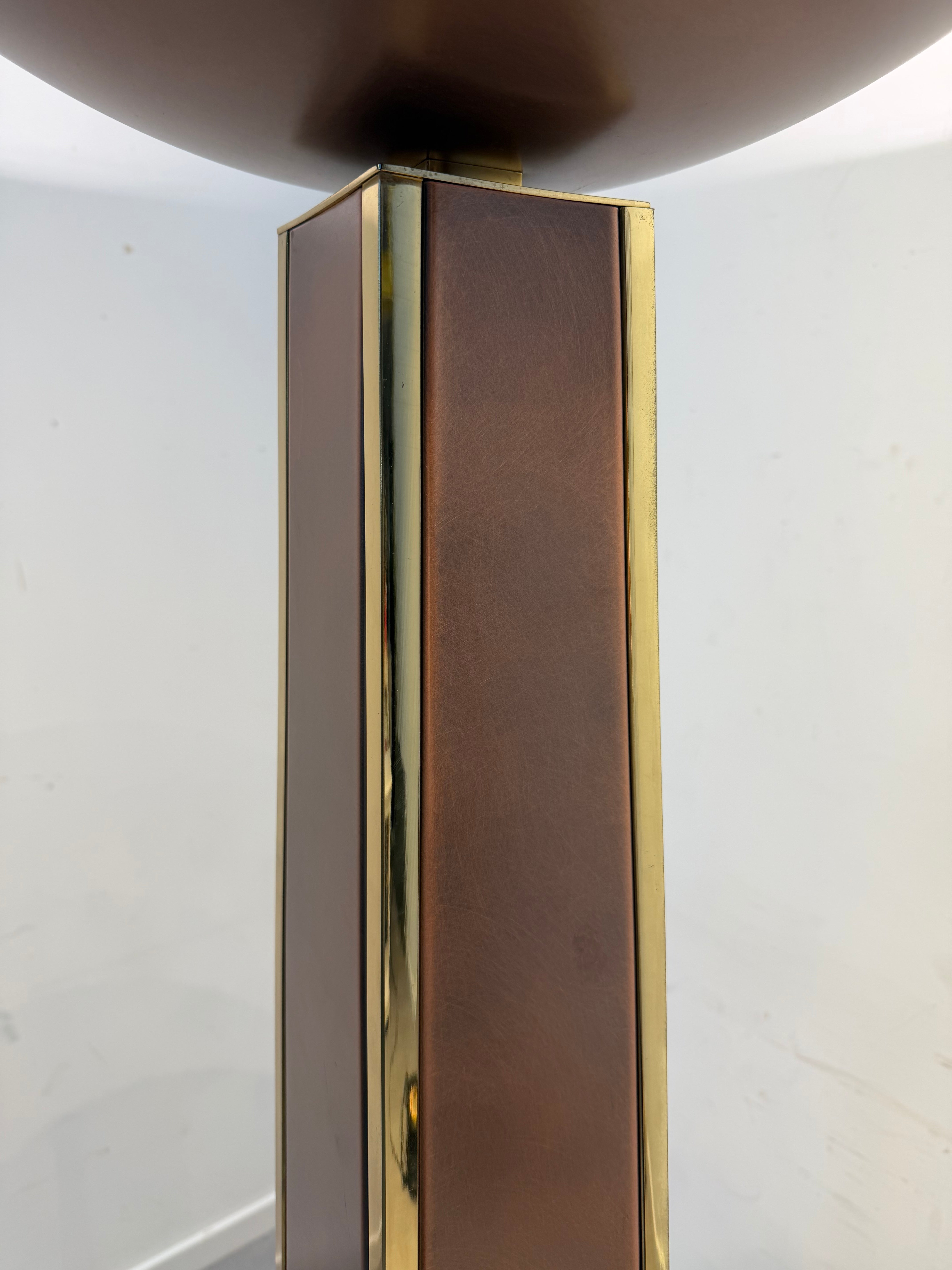 Lampadaire Belgo chromé