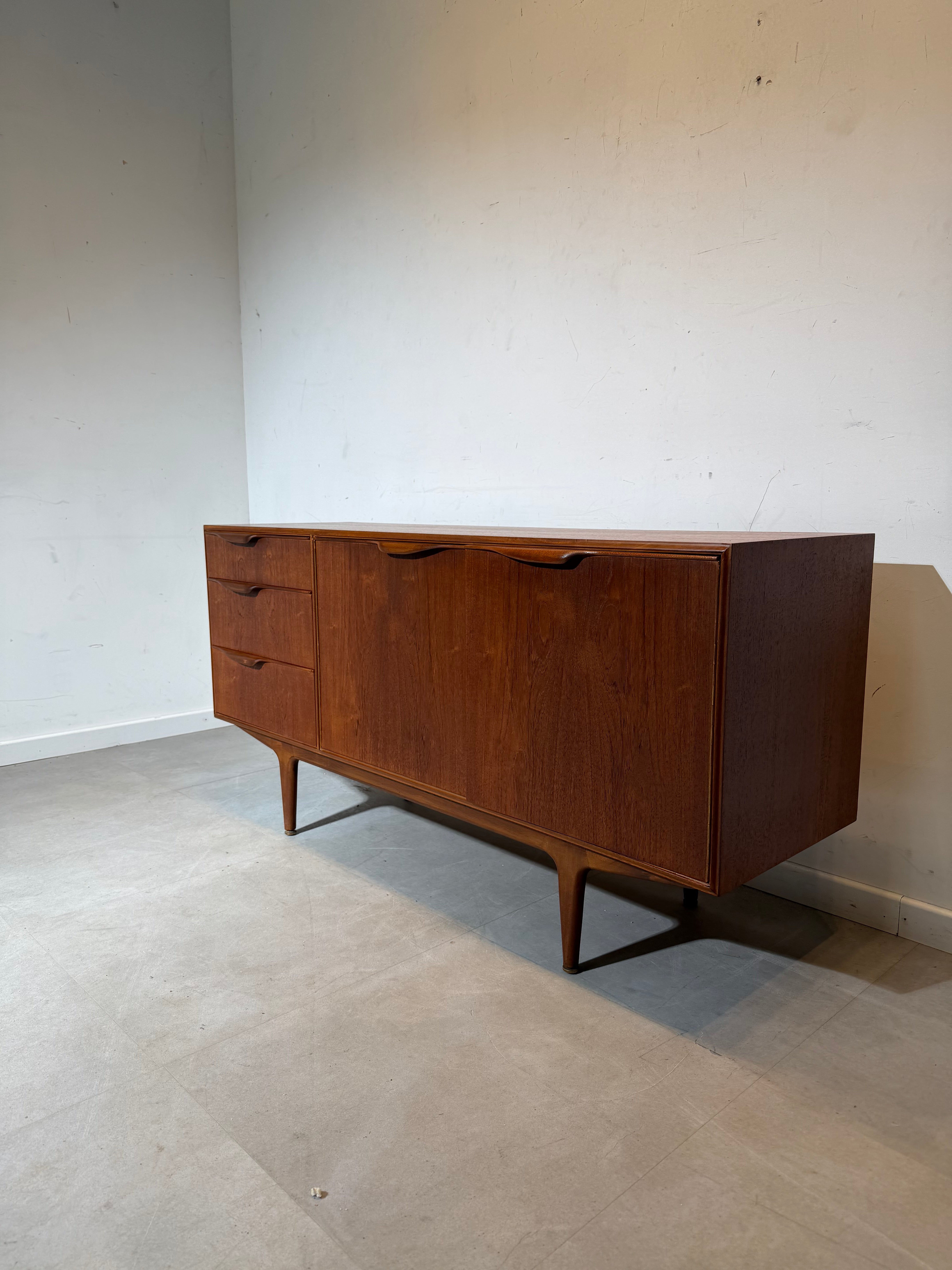 McIntosh Teak Sideboard – Mid-Century Modern Vintage Cabinet, Scotland
