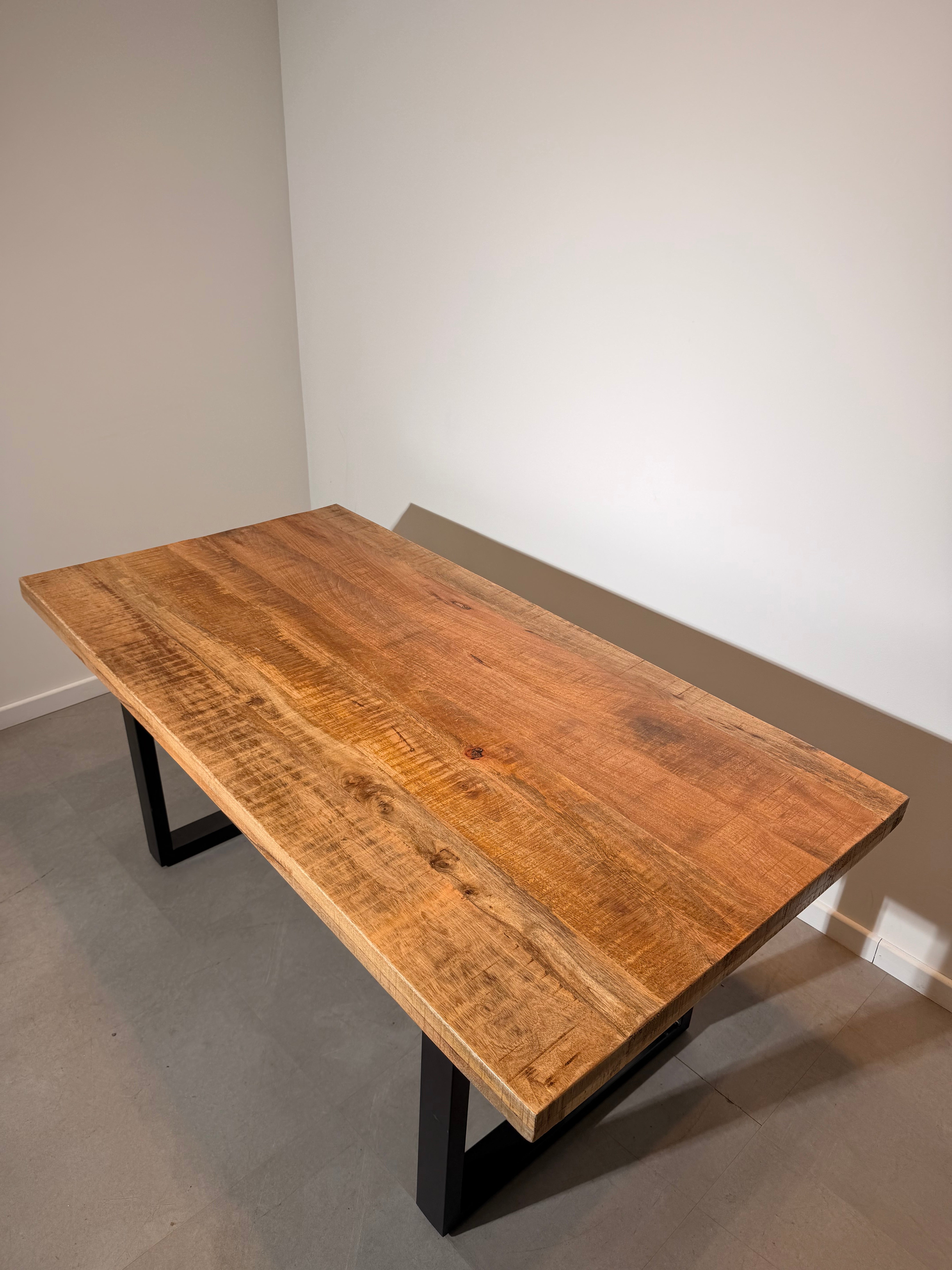 Industrial Mango Wood Dining Table