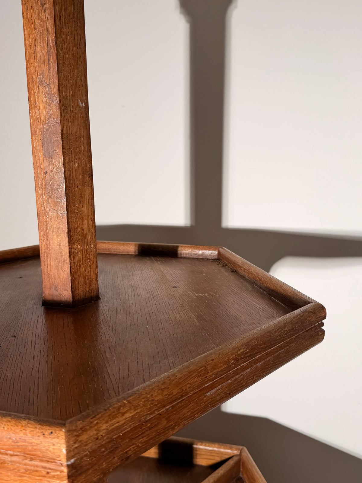 Large Oak Spice Rack