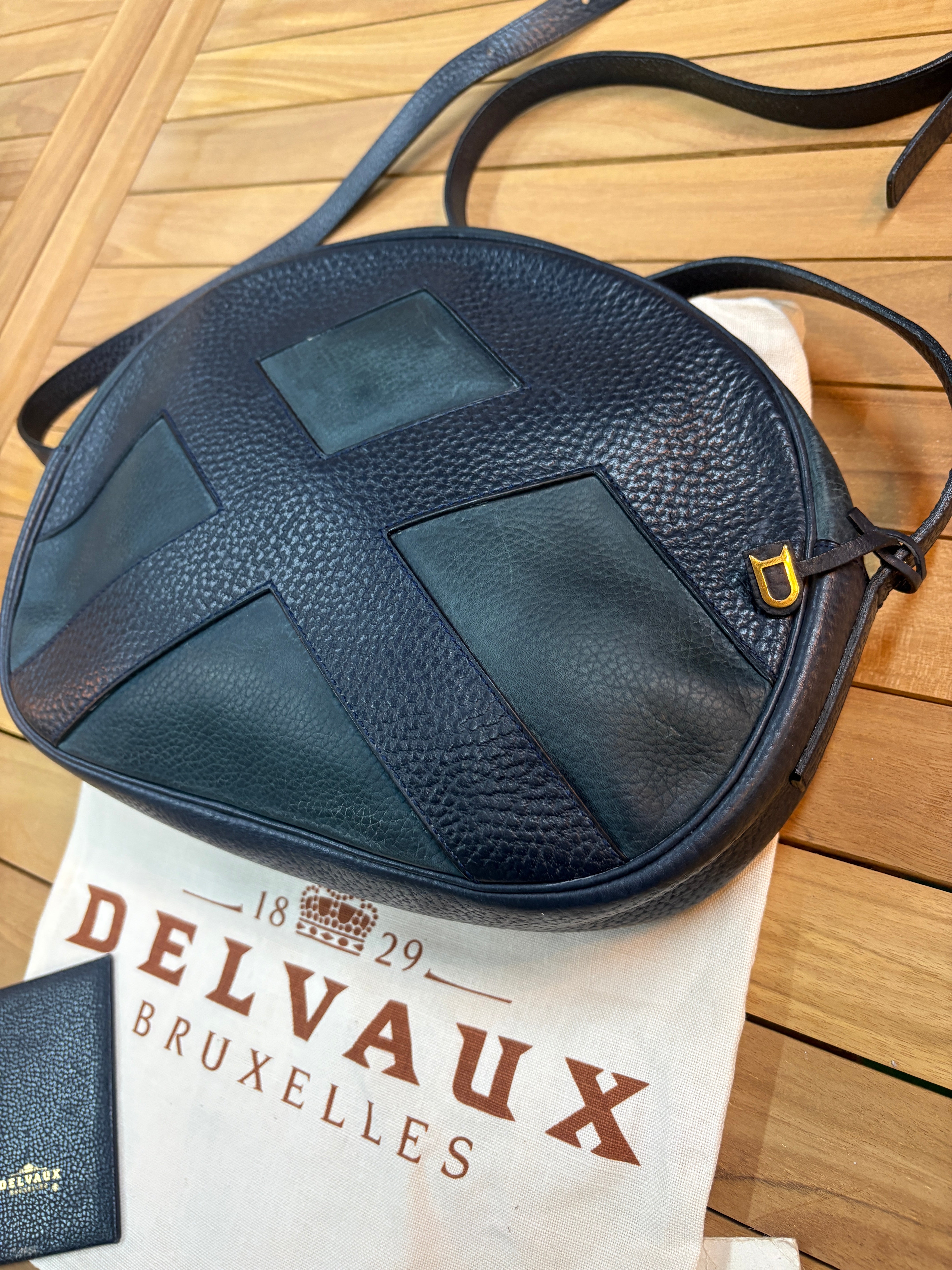 Vintage Delvaux Sosie Crossbody Bag