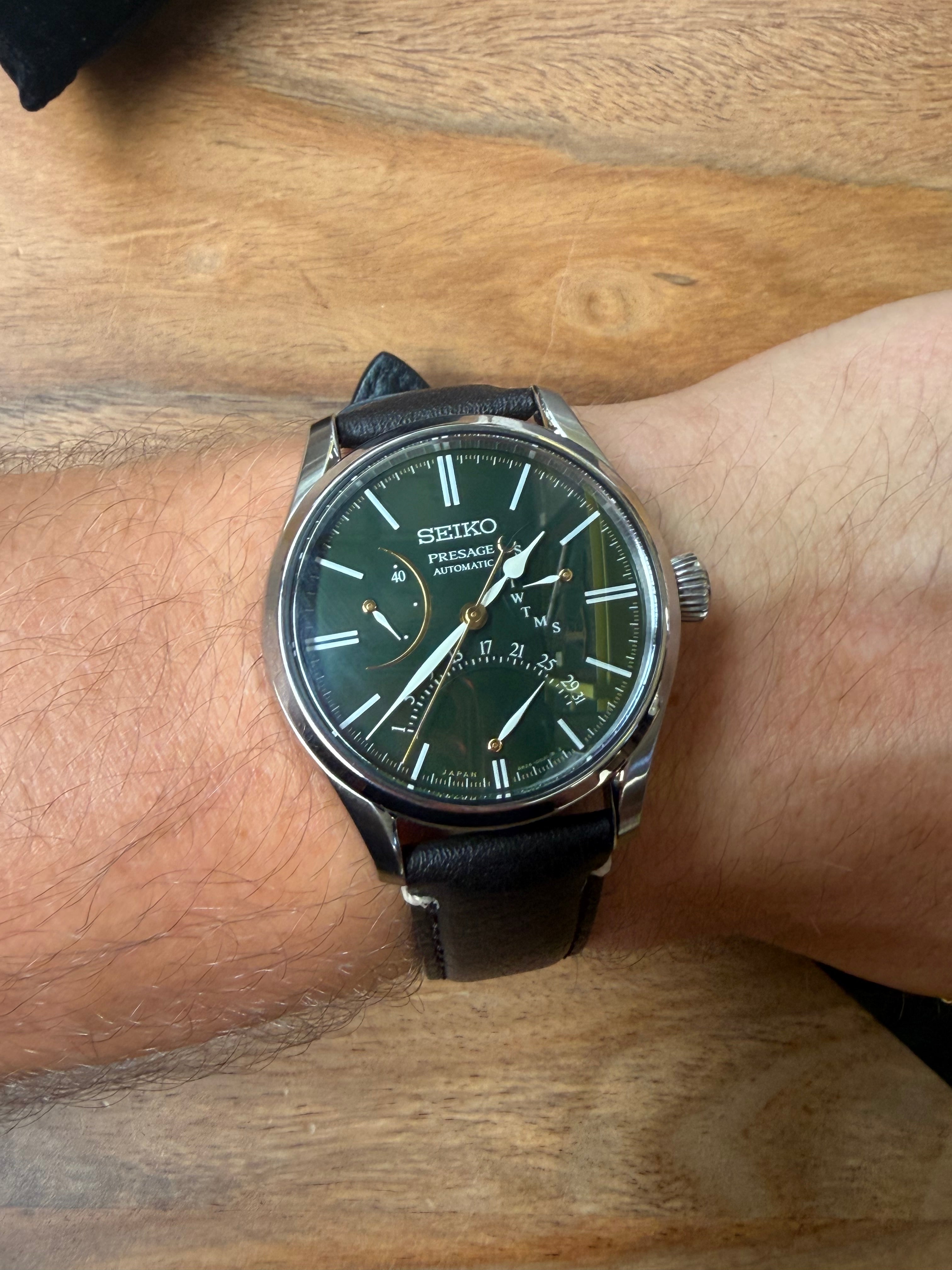 Seiko Presage Series Urushi Green Limited Edition 1368/2000 – SPB295J1