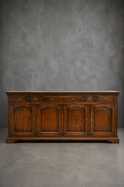 Old New England Oak Sideboard