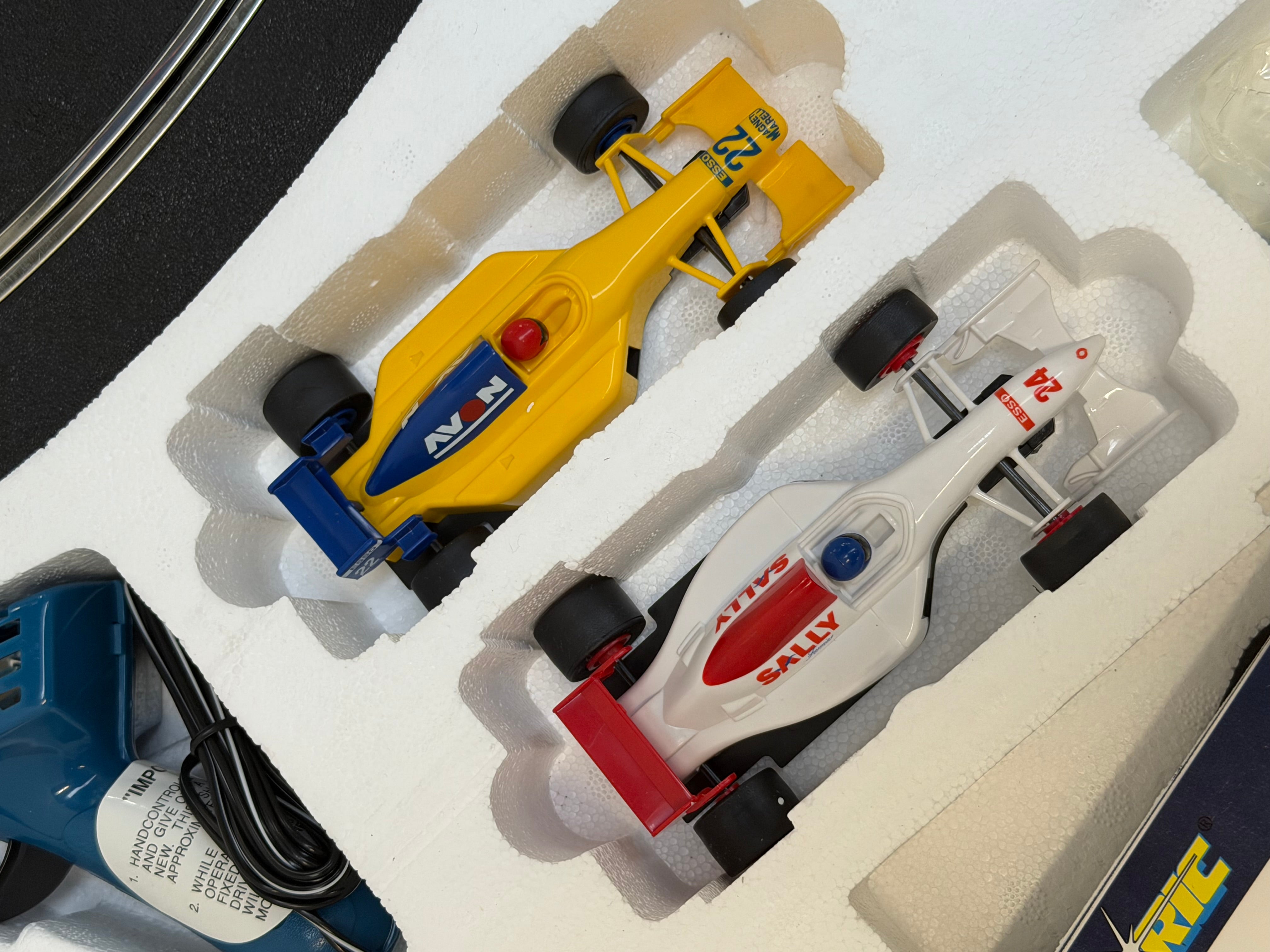 Vintage Scalextric “Grand Prix” slot car race set (unused, new and boxed)