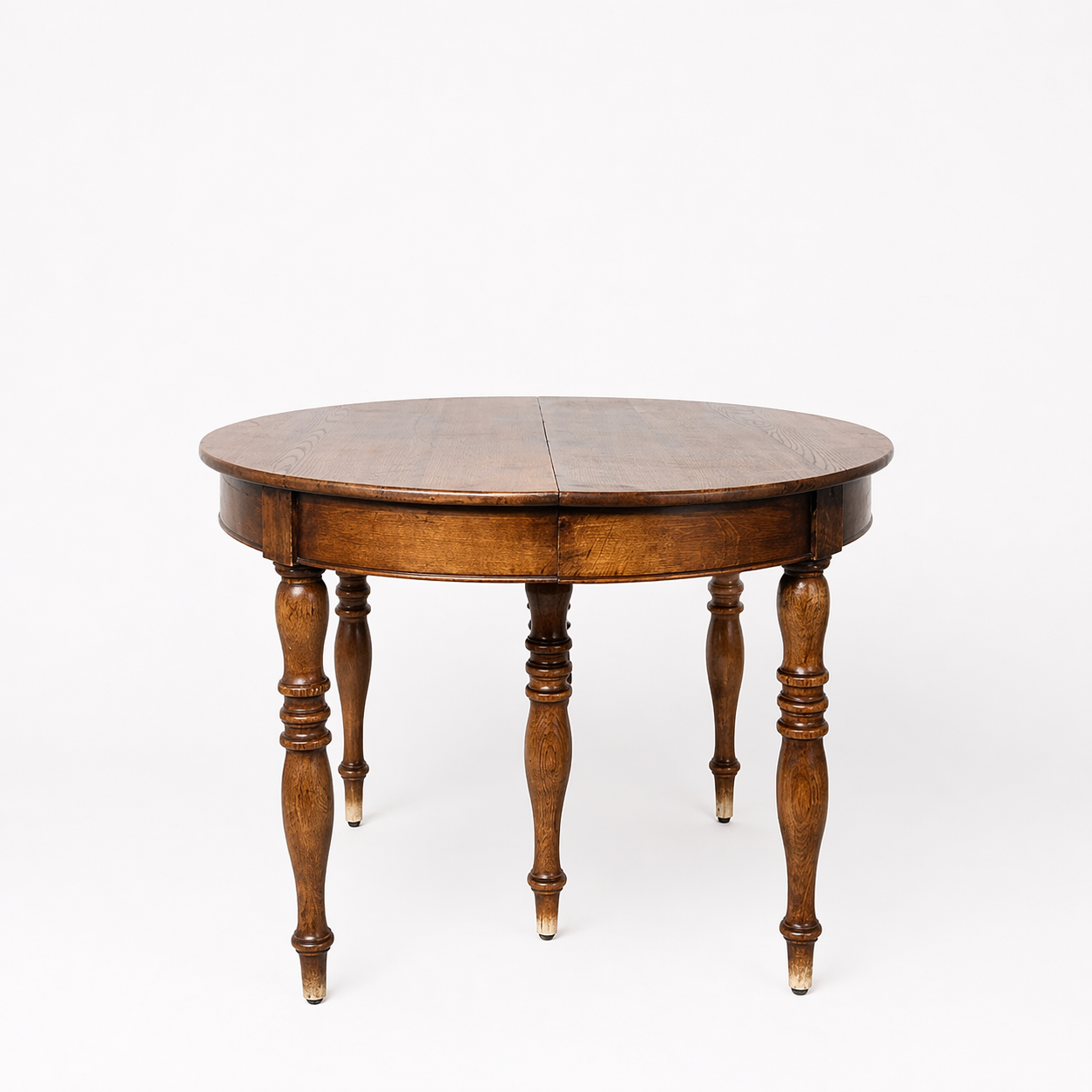 Antique Solid Oak Extending Dining Table – 375 cm