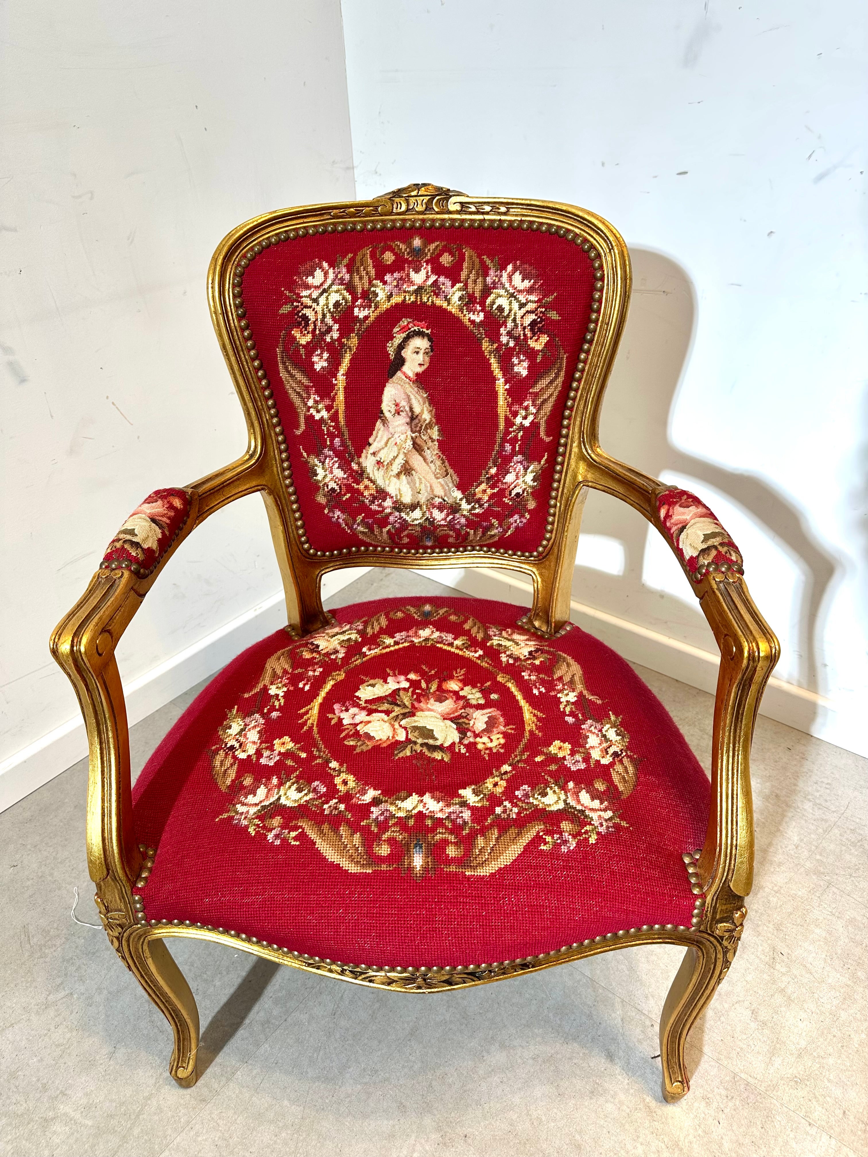Louis XVI Style Armchair