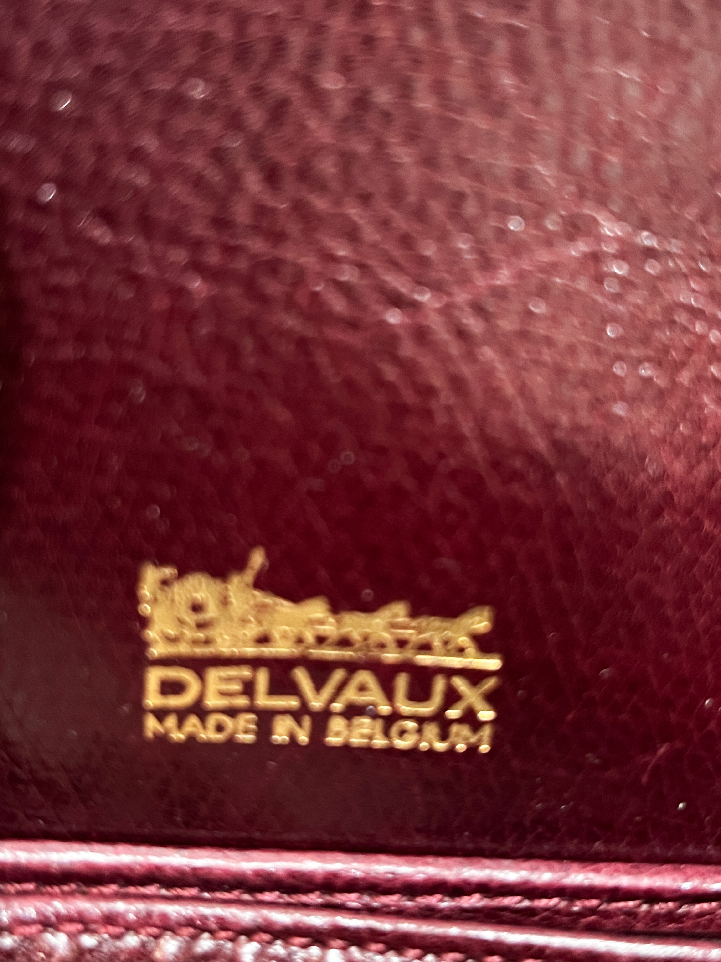 Delvaux Crossbody Bordeaux