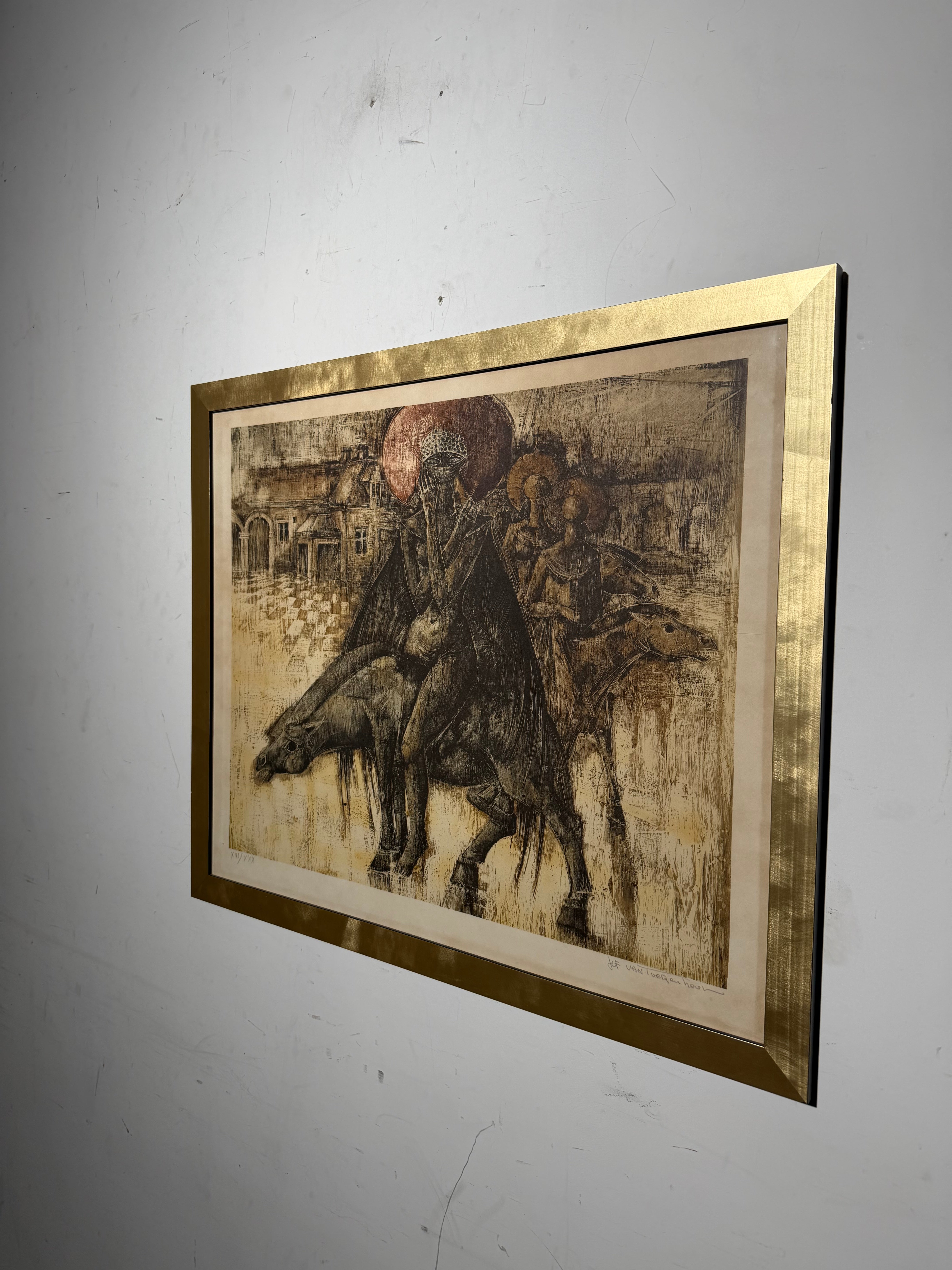 « Ruiters Van Jabbeke » – Lithographie en édition limitée (16/30)