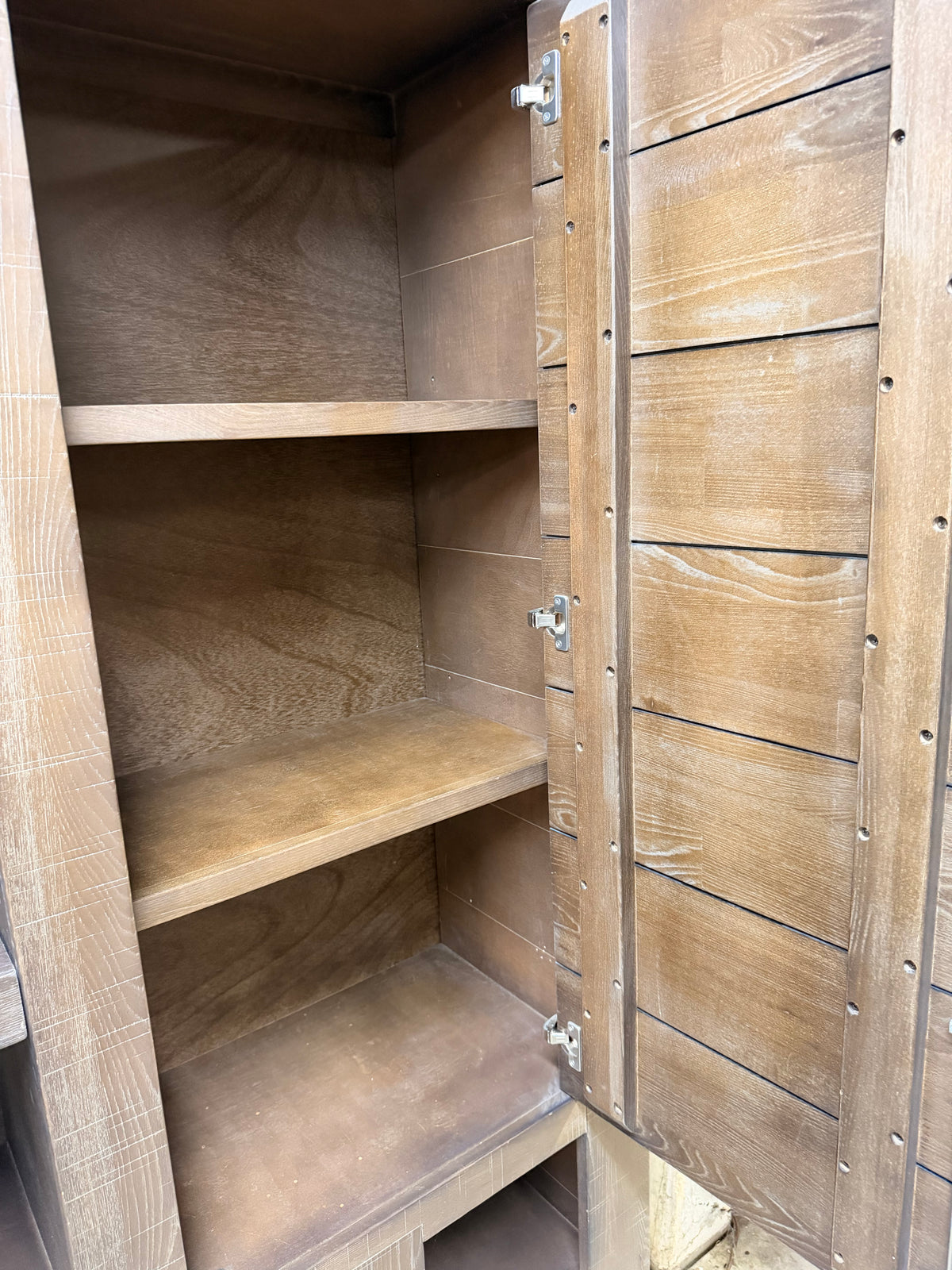 Henders & Hazel Solid Wood Display Cabinet