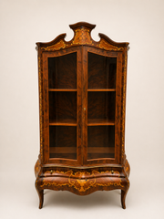Vitrine Cabinet In Marquetry