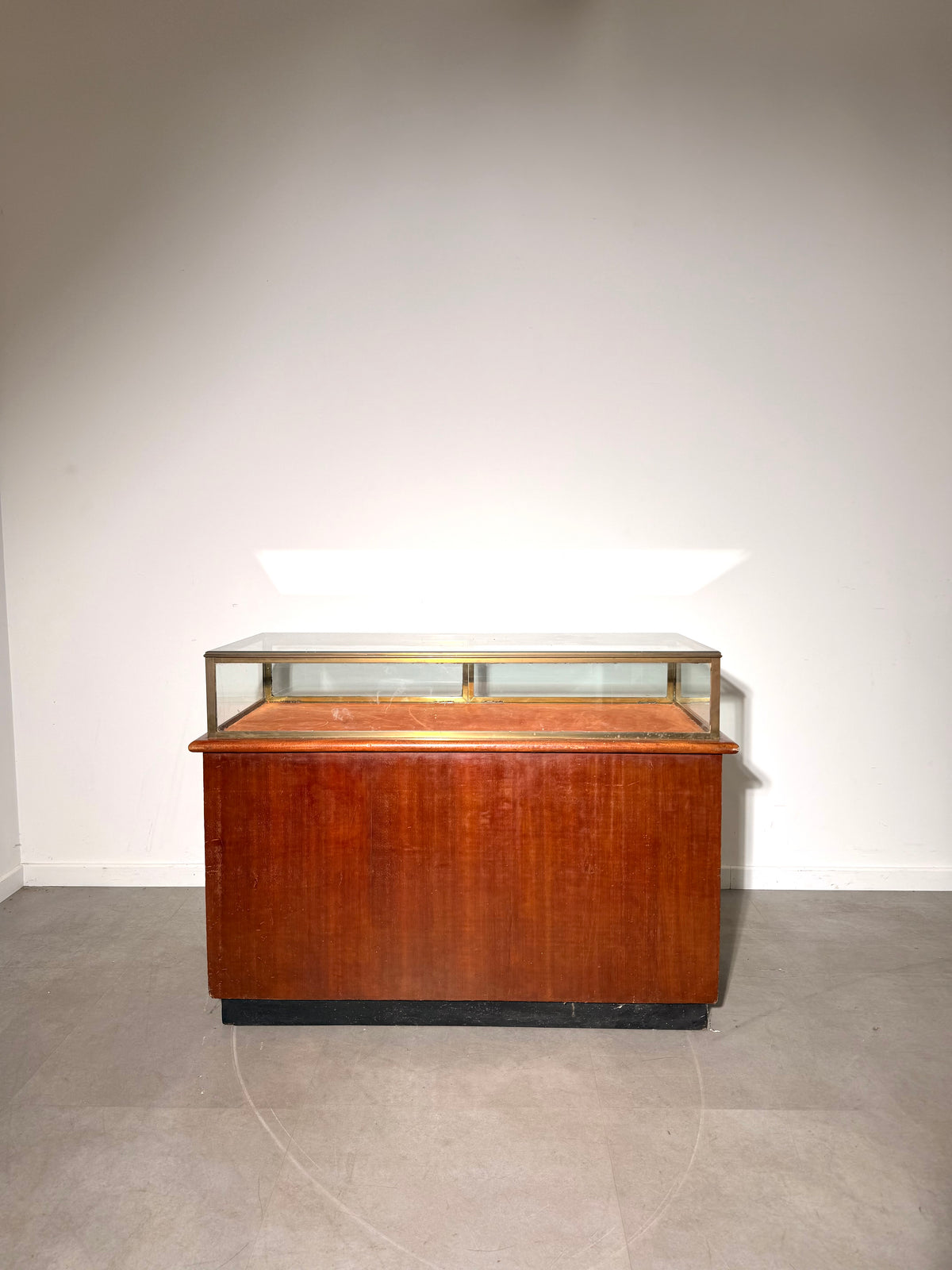 Art Deco Haberdashery Display Counter with Glass Showcase