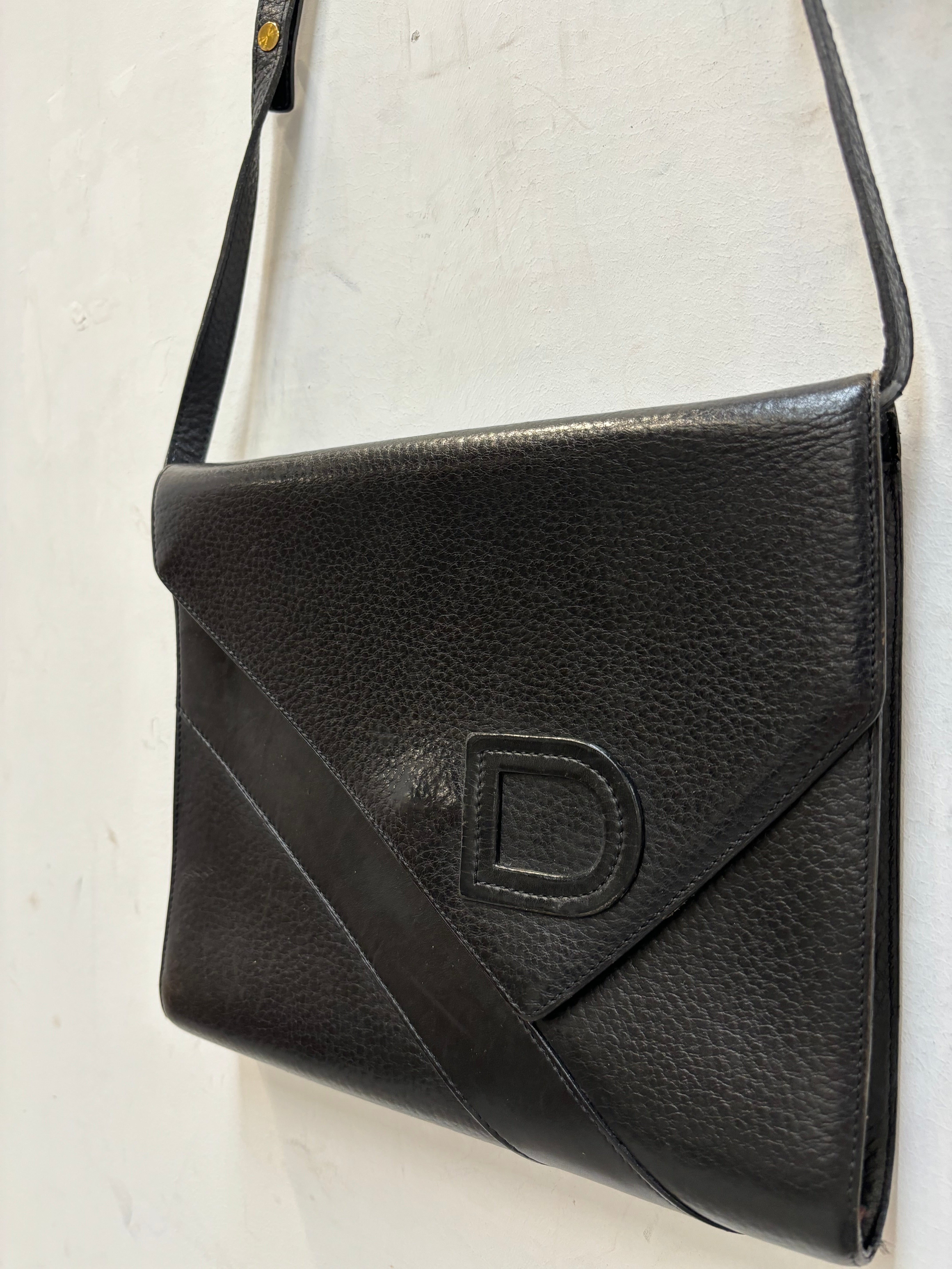 Delvaux shoulder bag black