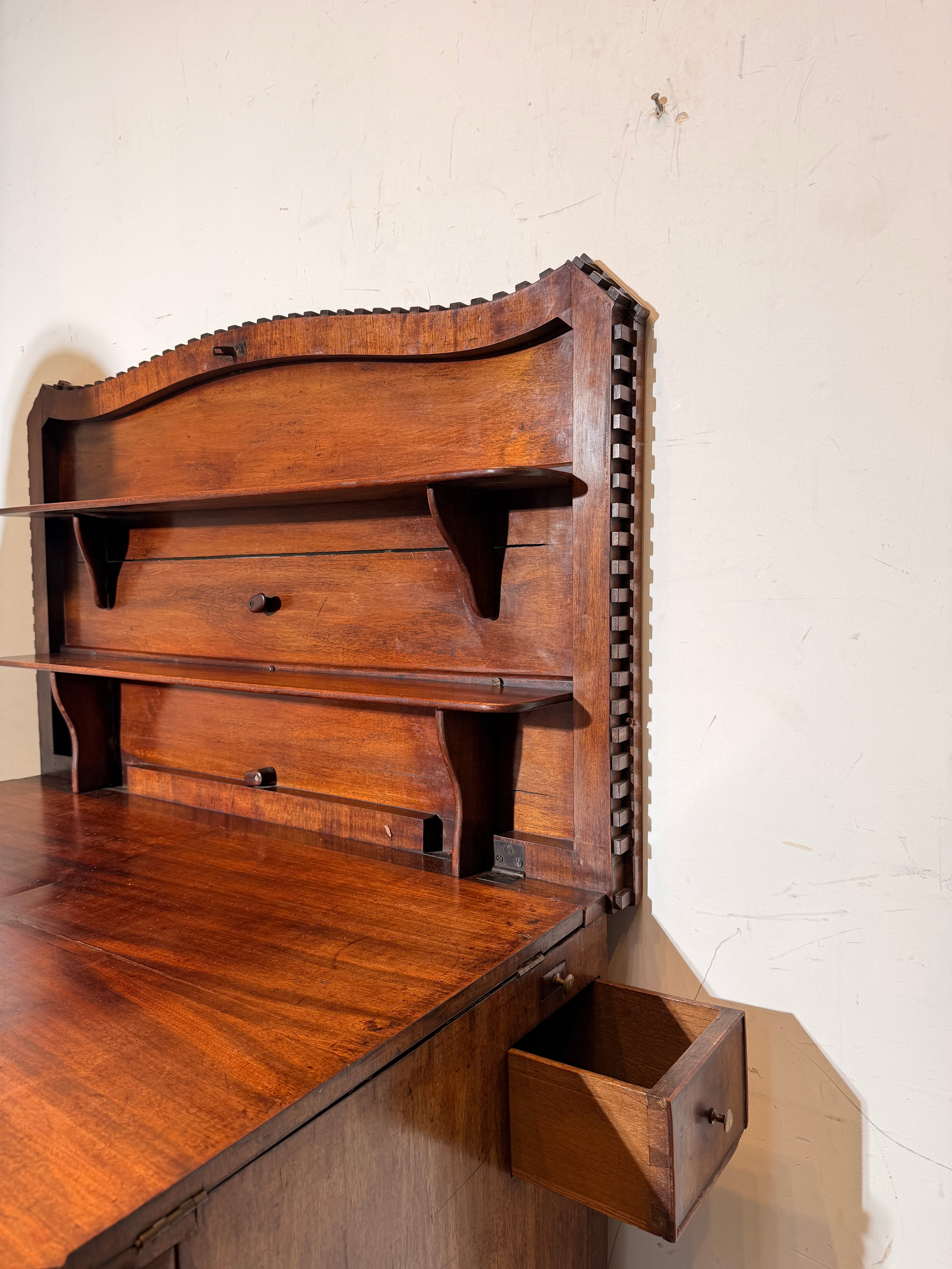 Antique Mahogany Washstand Cabinet