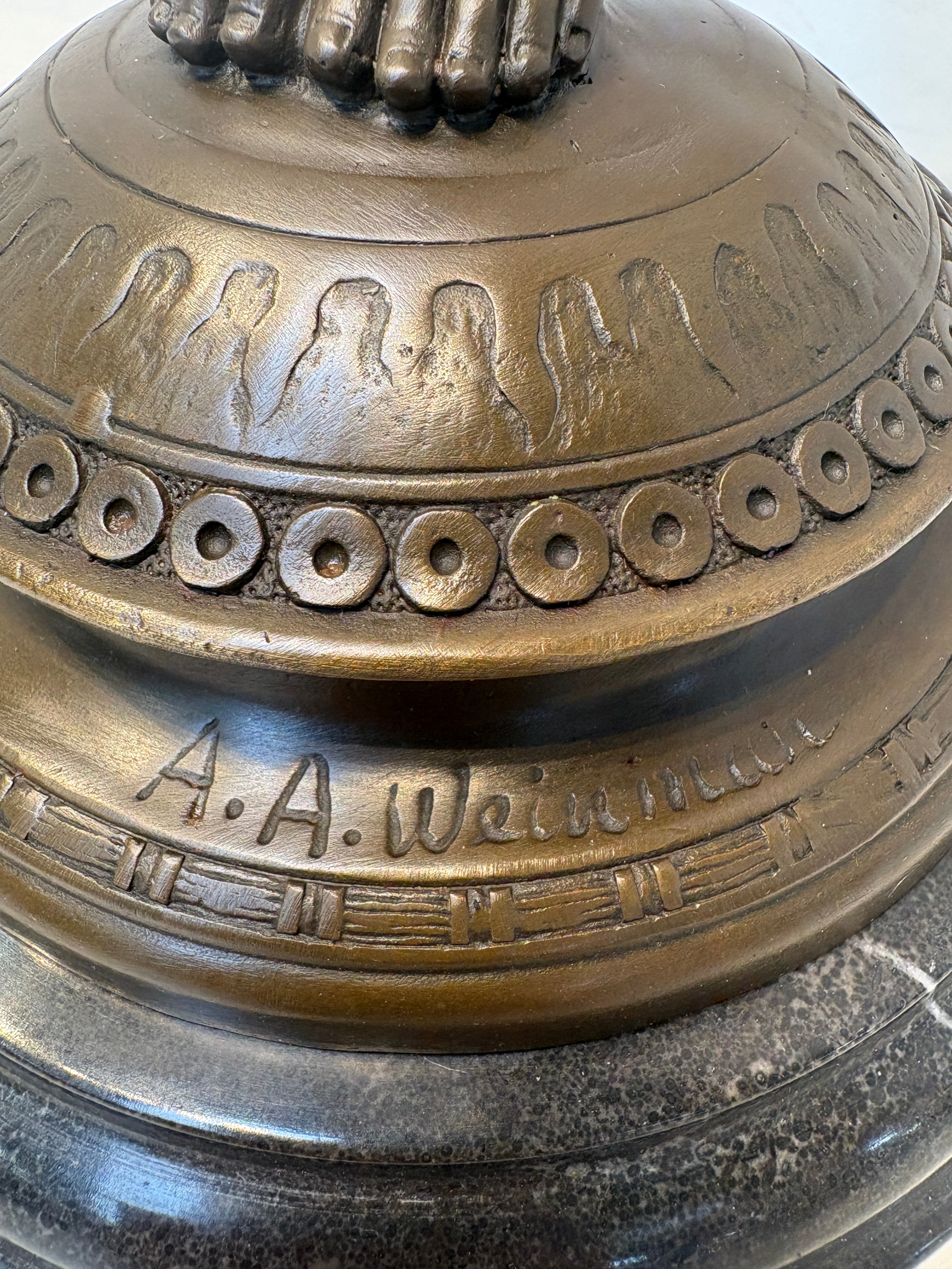 Bronze Sculpture “Icarus” – Mythological Winged Figure