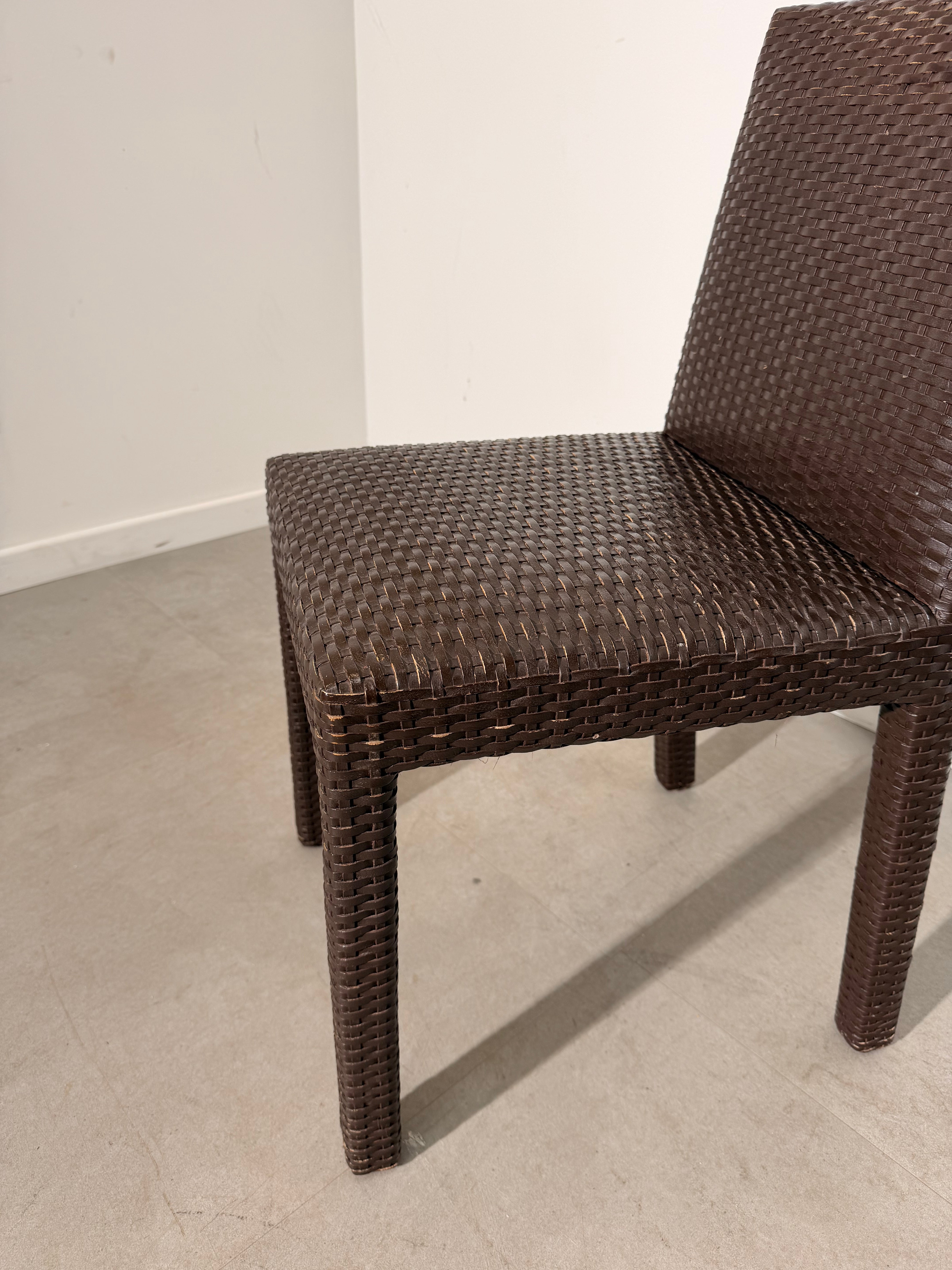 Set of 6 Ligne Roset Zanzibar Dining Chairs