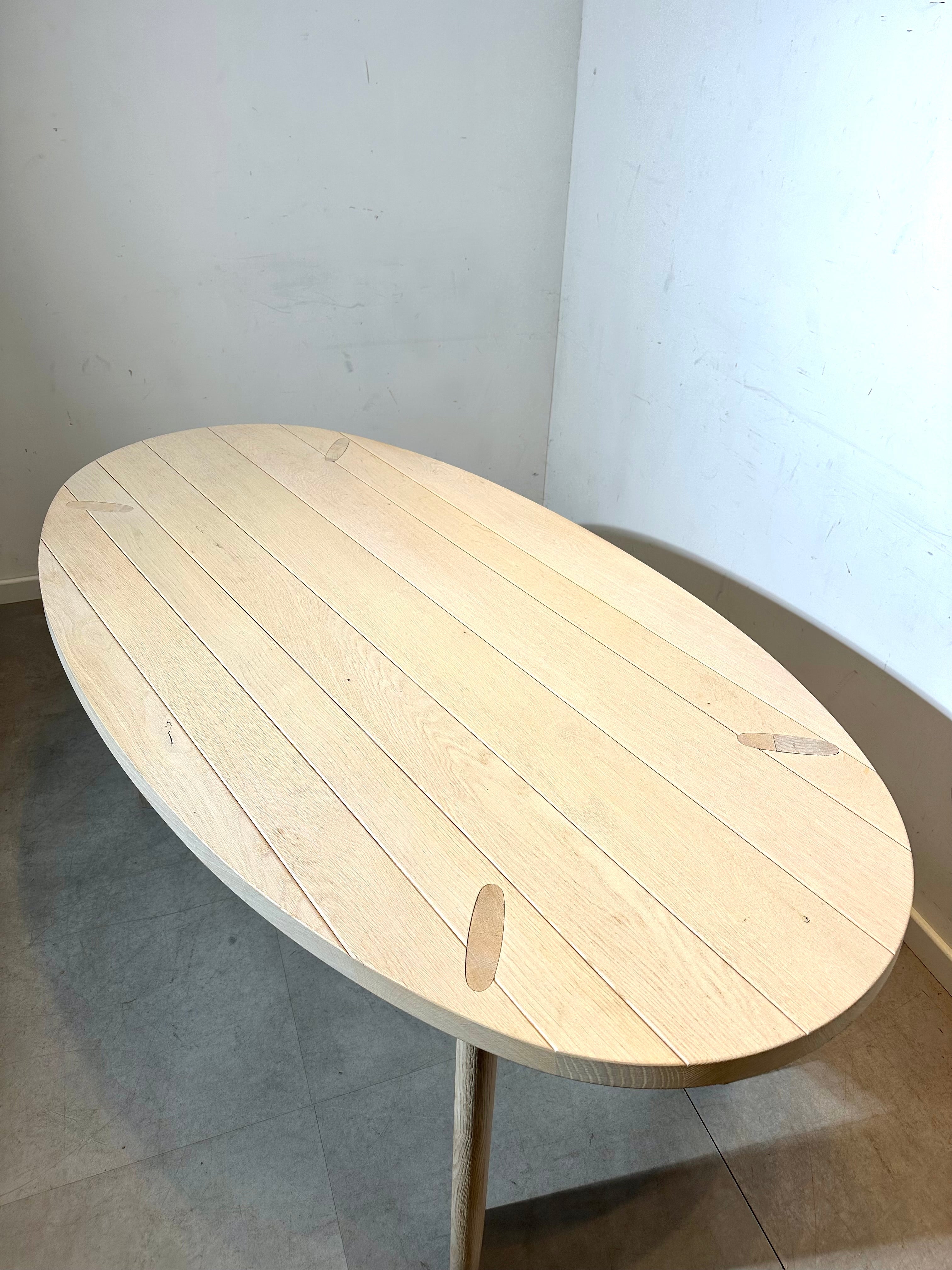 Pascal Naessens Oak Dining Table