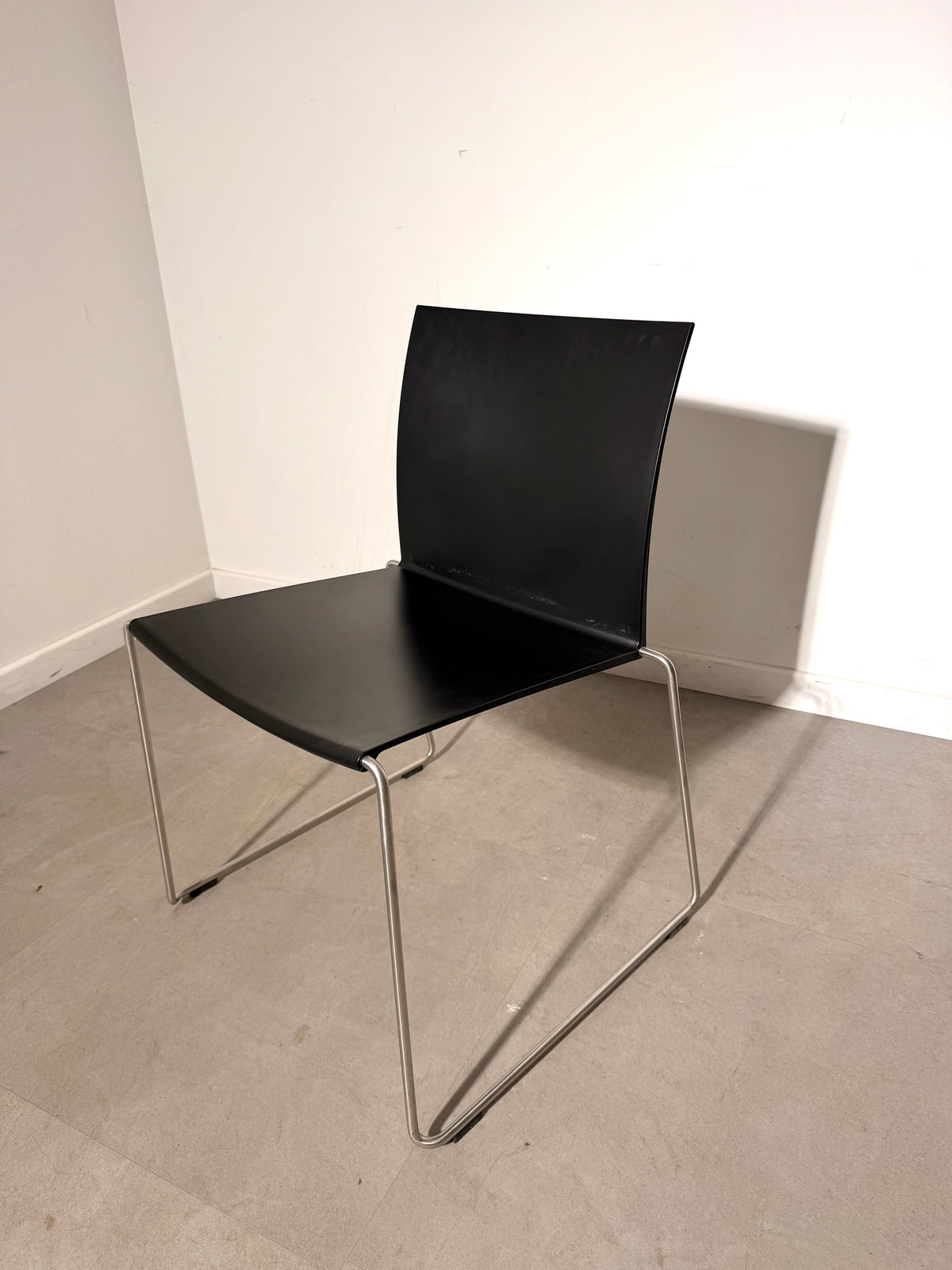 MDF Italia Minimalist Dining Chairs – Set of 4