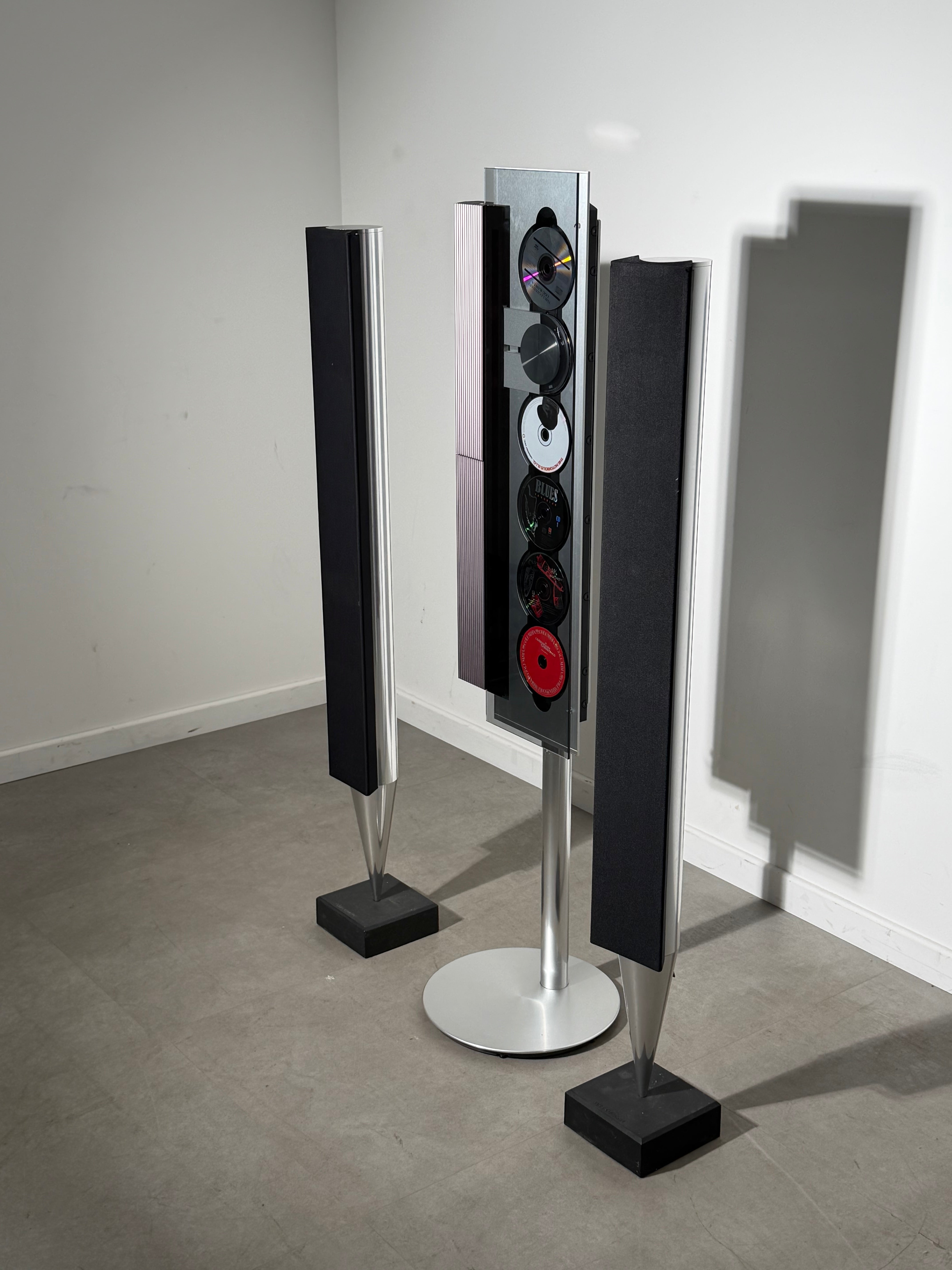 Bang & Olufsen BeoSound 9000 + Floor Stand + Pair of BeoLab 8000 Speakers