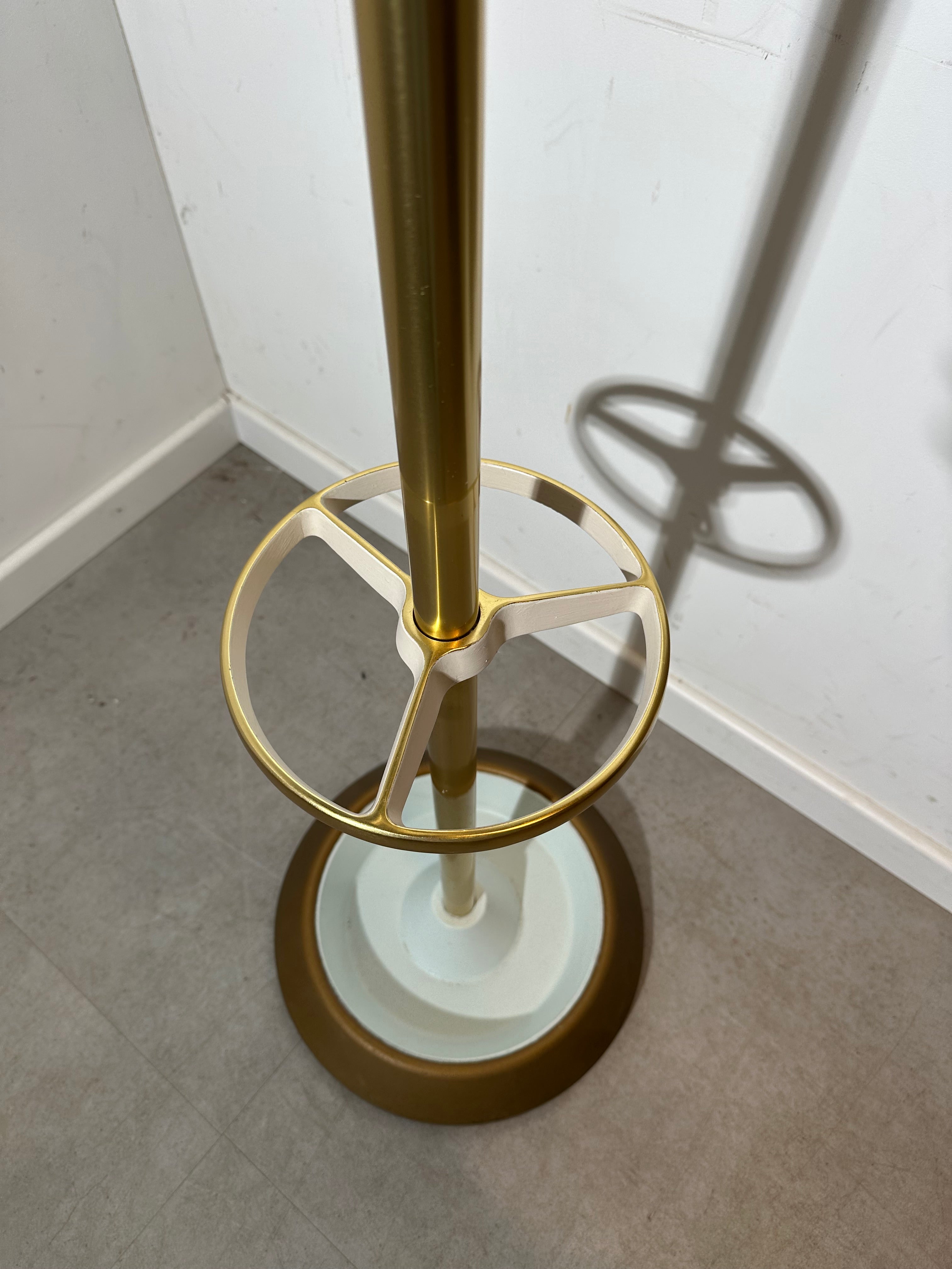 Vintage Brass Coat Stand