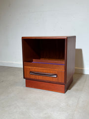 G-Plan Fresco Teak Nightstand / Bedside Table – Mid-Century Modern
