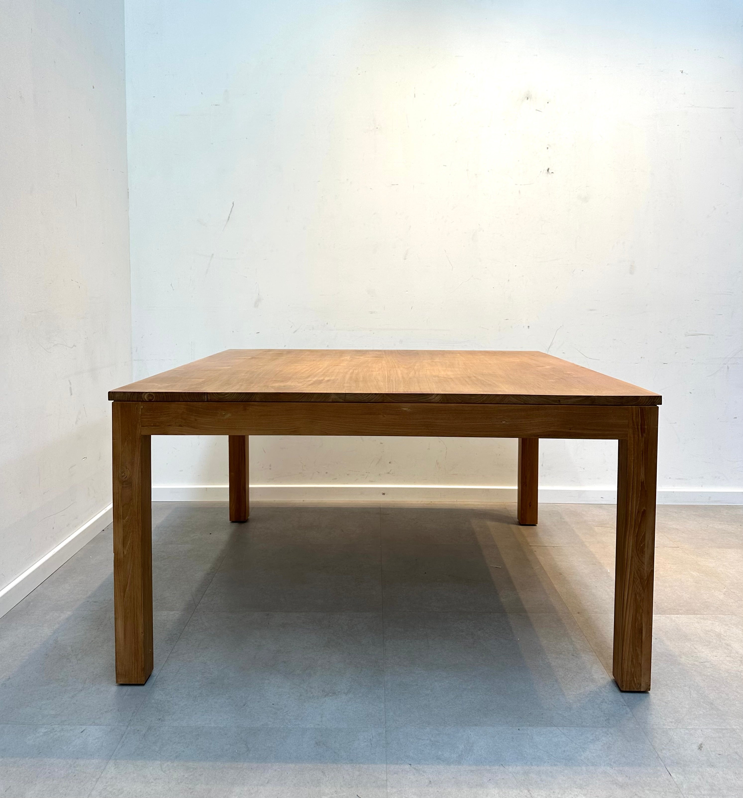 Square Dining Table "Teak"