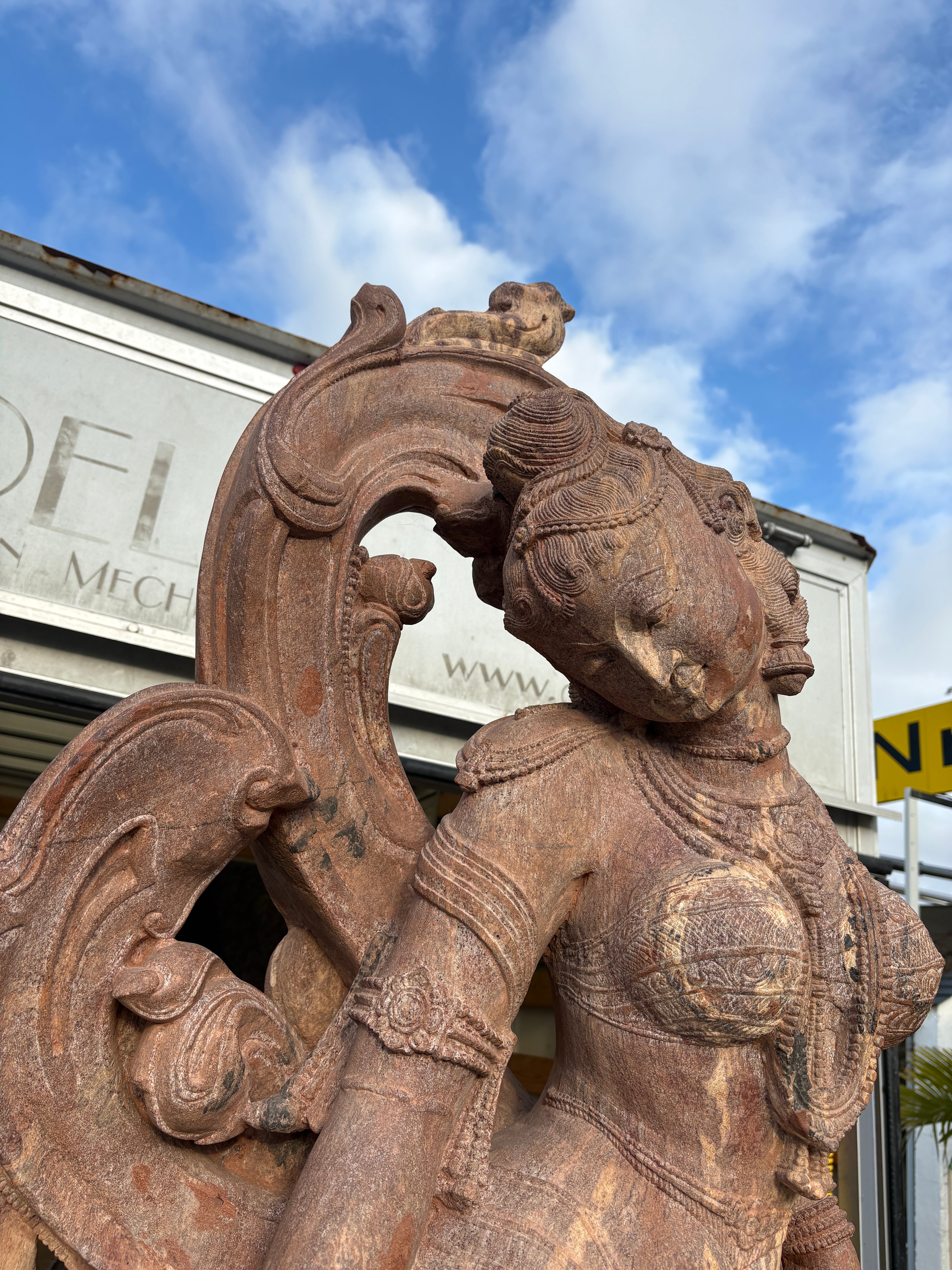 Devadasi Sandstone Statue (180 cm)
