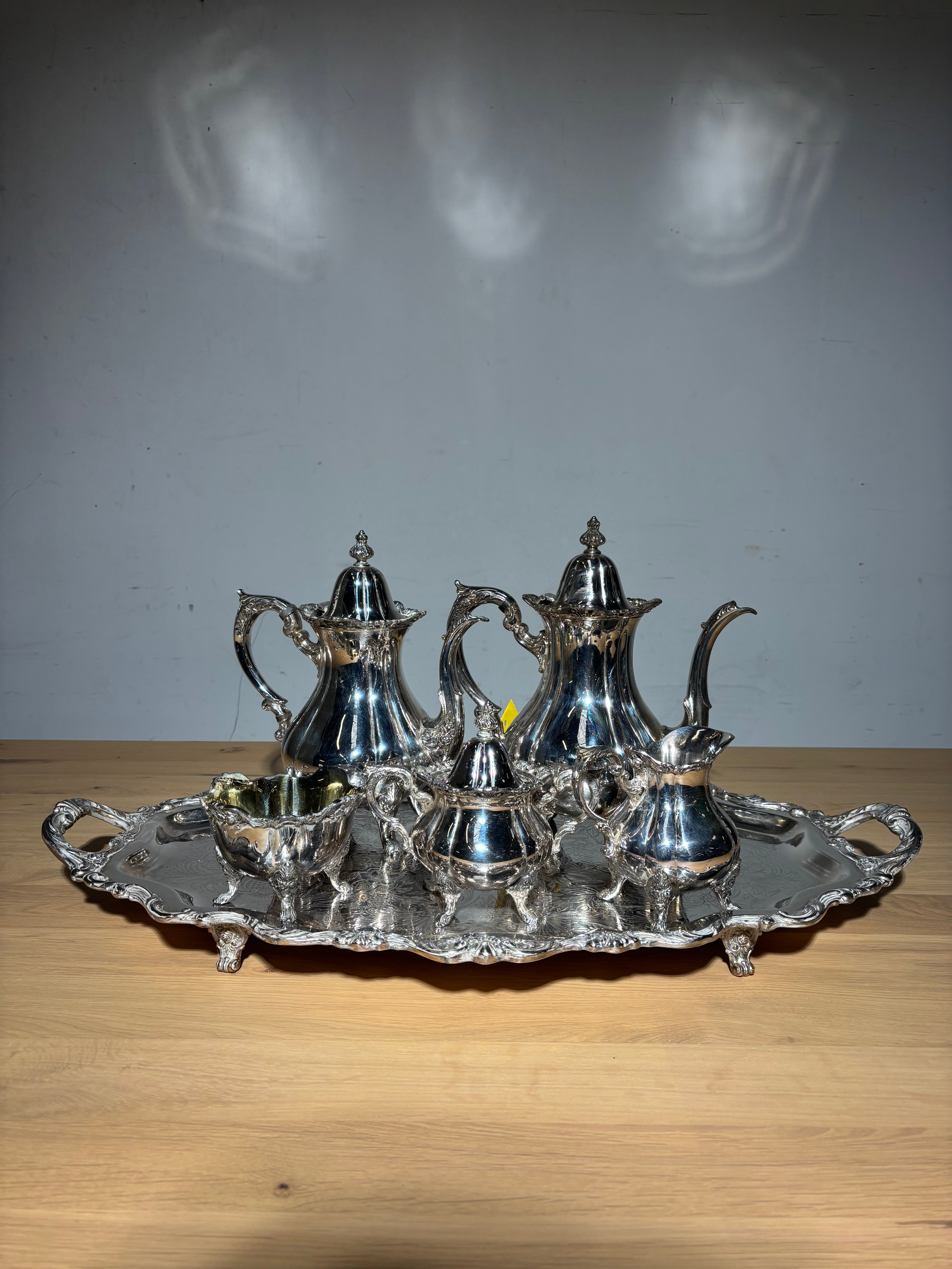 Service à thé/café « Wallace » plaqué argent (6)