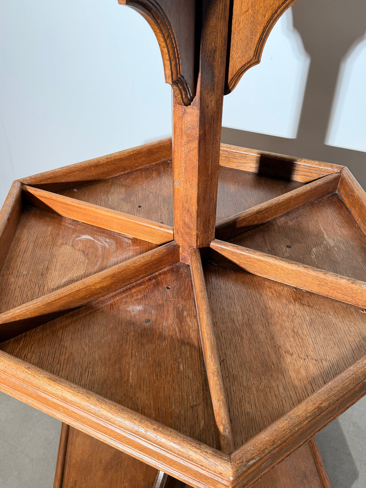 Large Oak Spice Rack