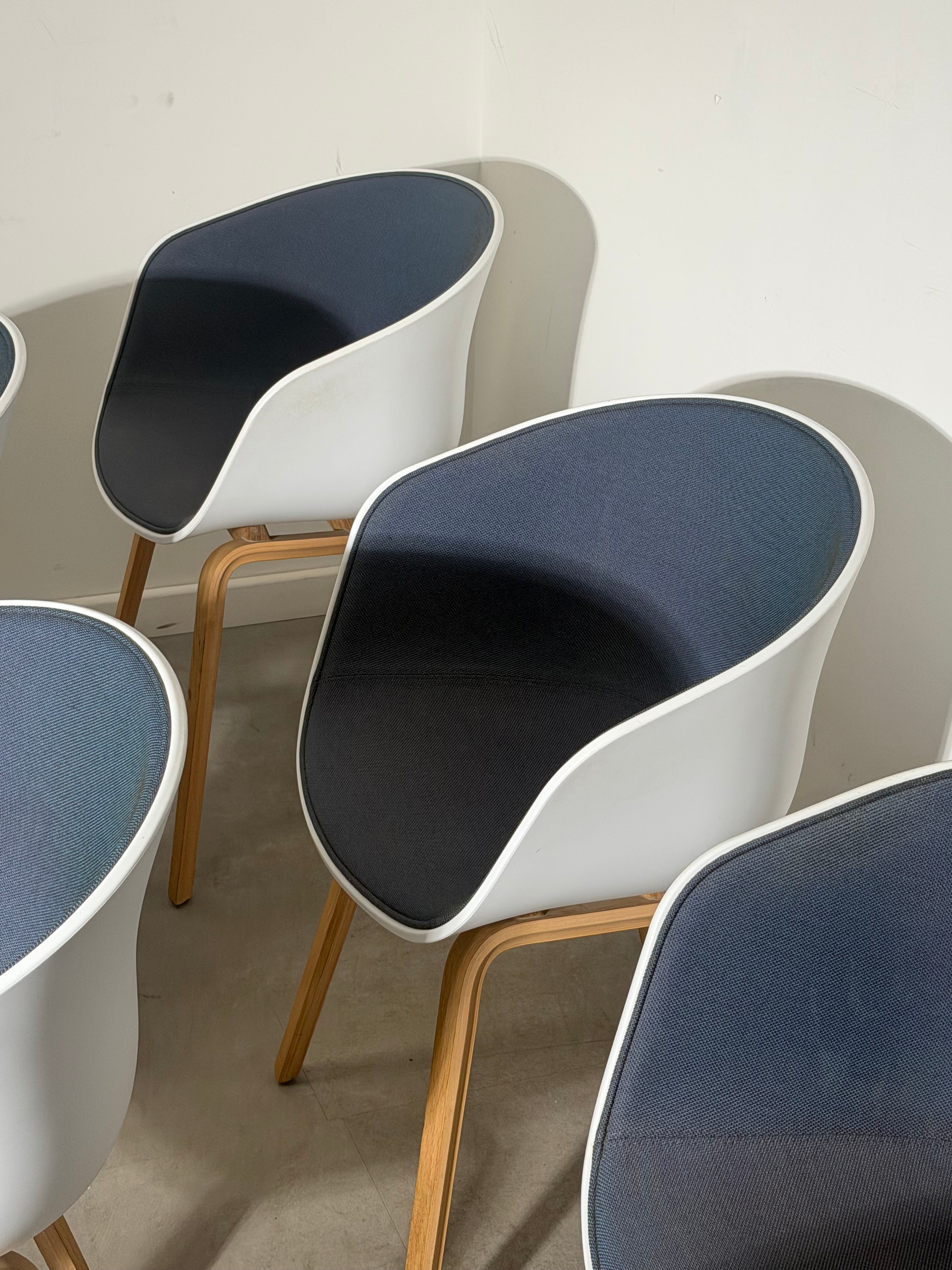Set of 6 HAY About A Chair AAC 222 2.0 Dining Chairs