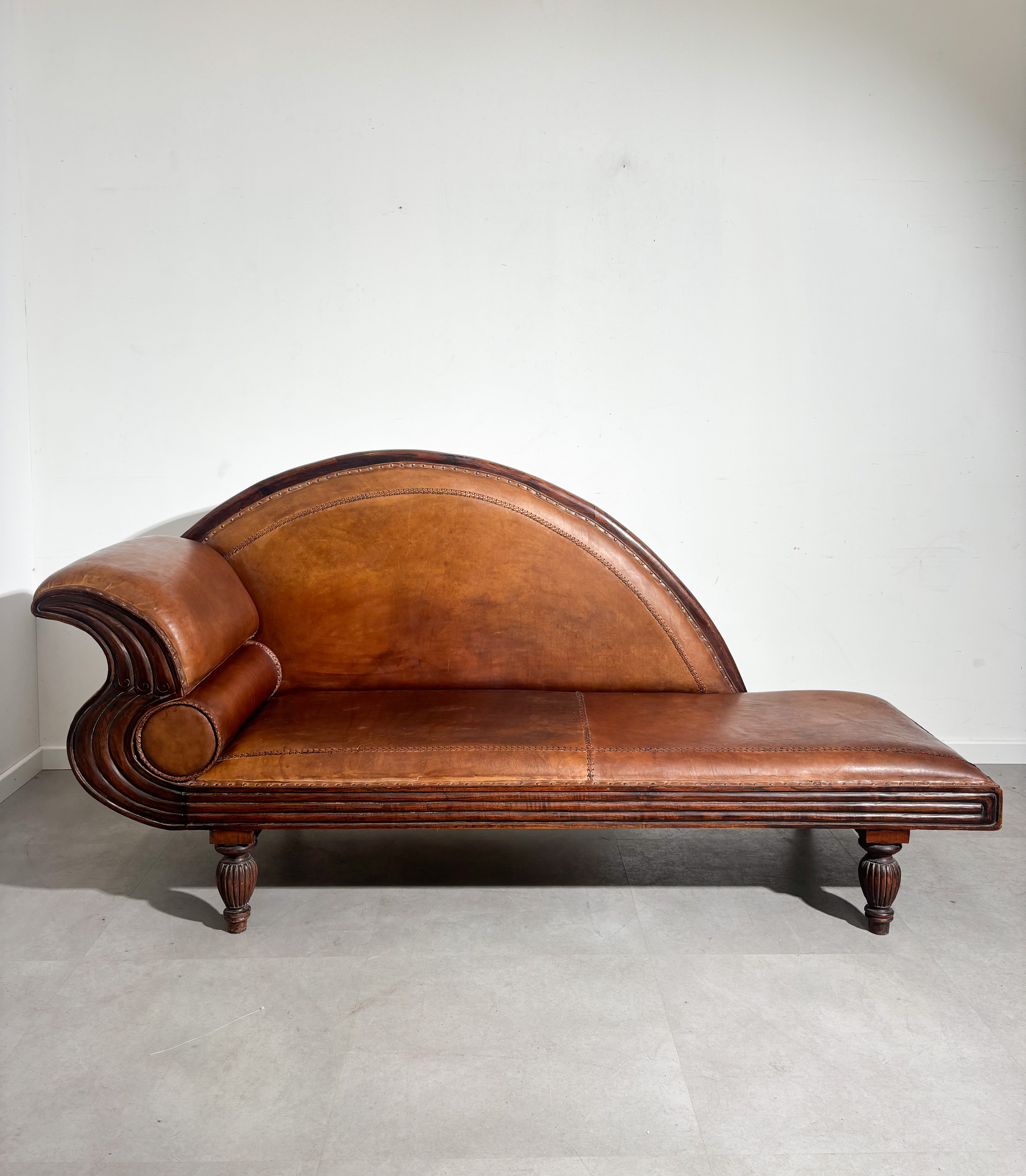 Art Deco - Loungechair with Sheepskin Leather