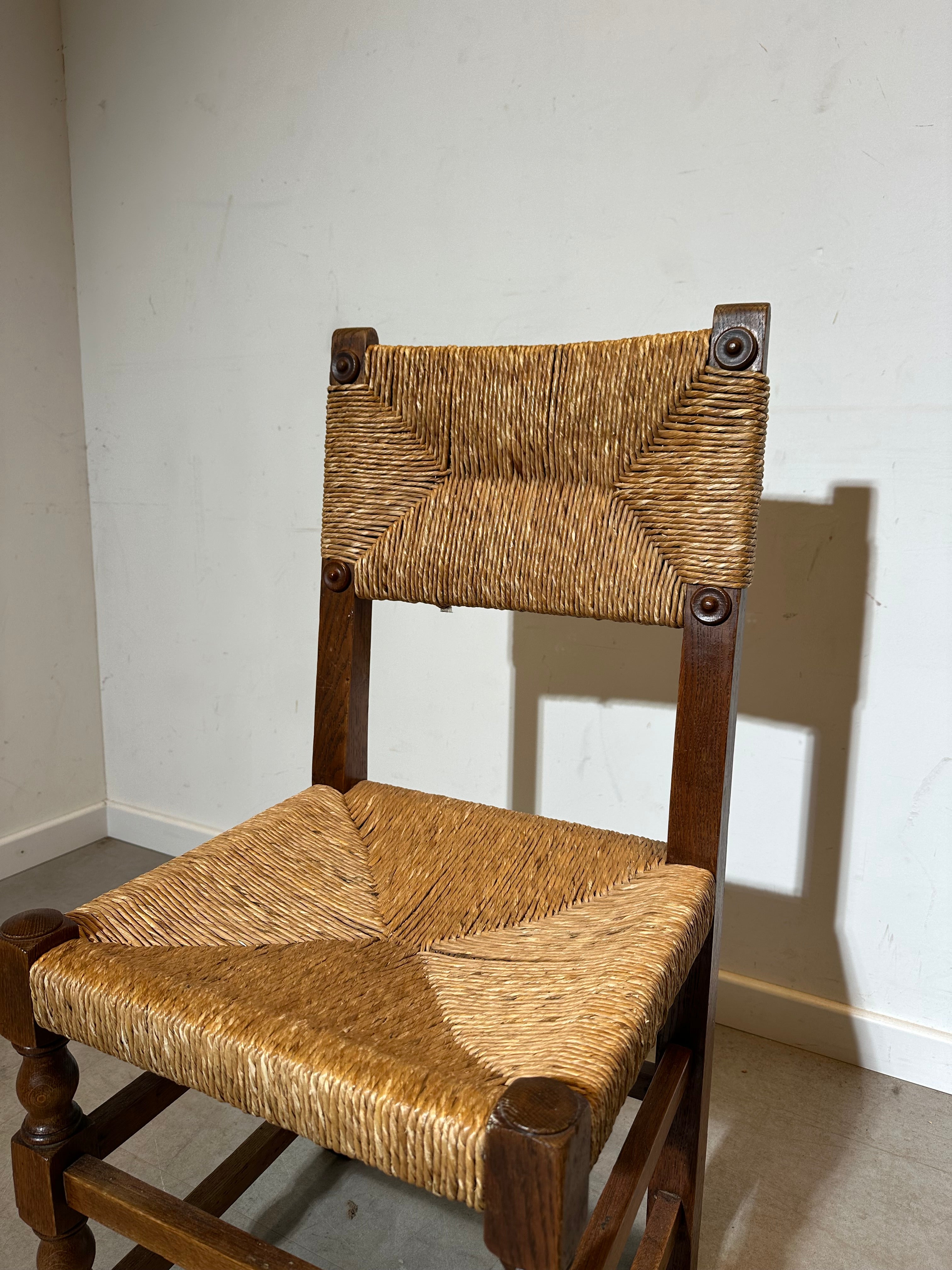 Rustic Wooden Dining Chairs