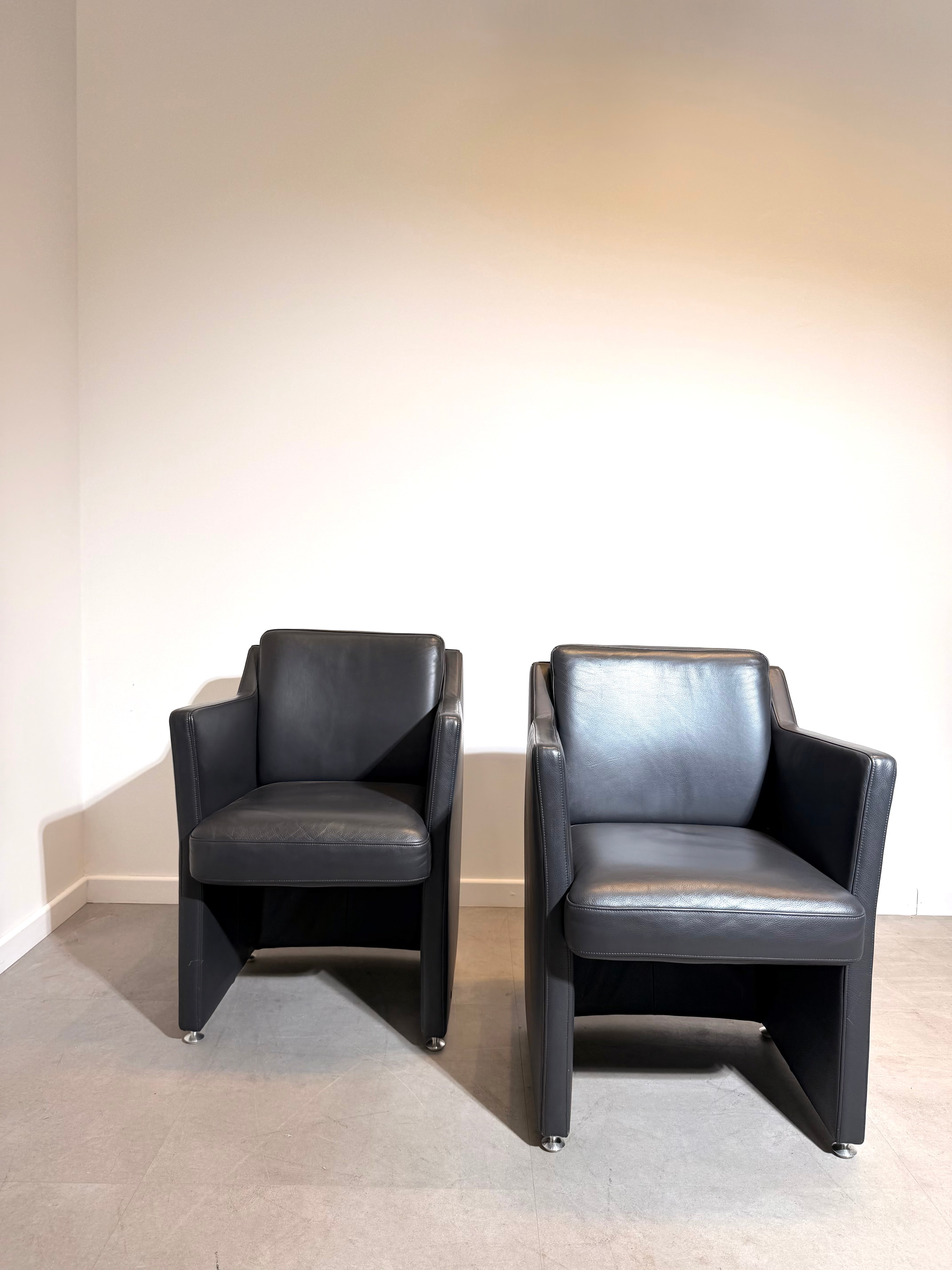 Rolf Benz Designer Leather Armchair