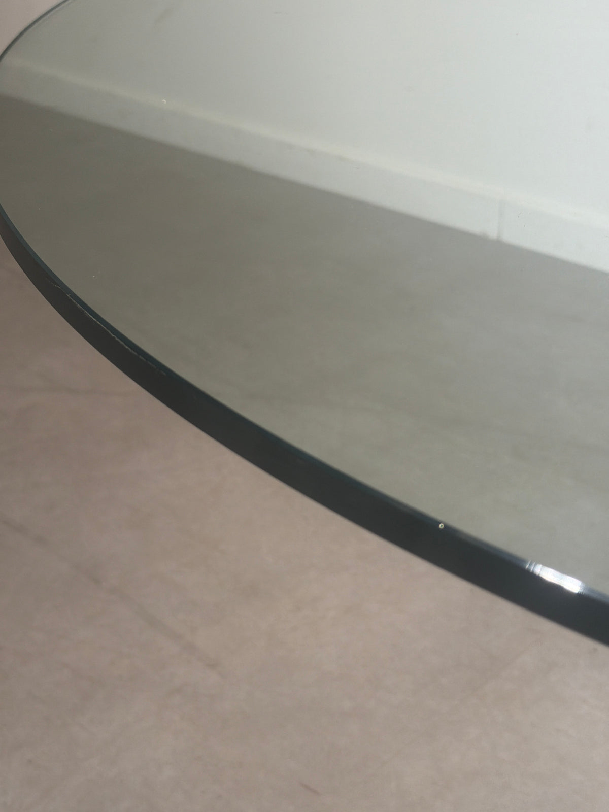 MDF Italia S Table by Xavier Lust – White Cristalplant & Glass