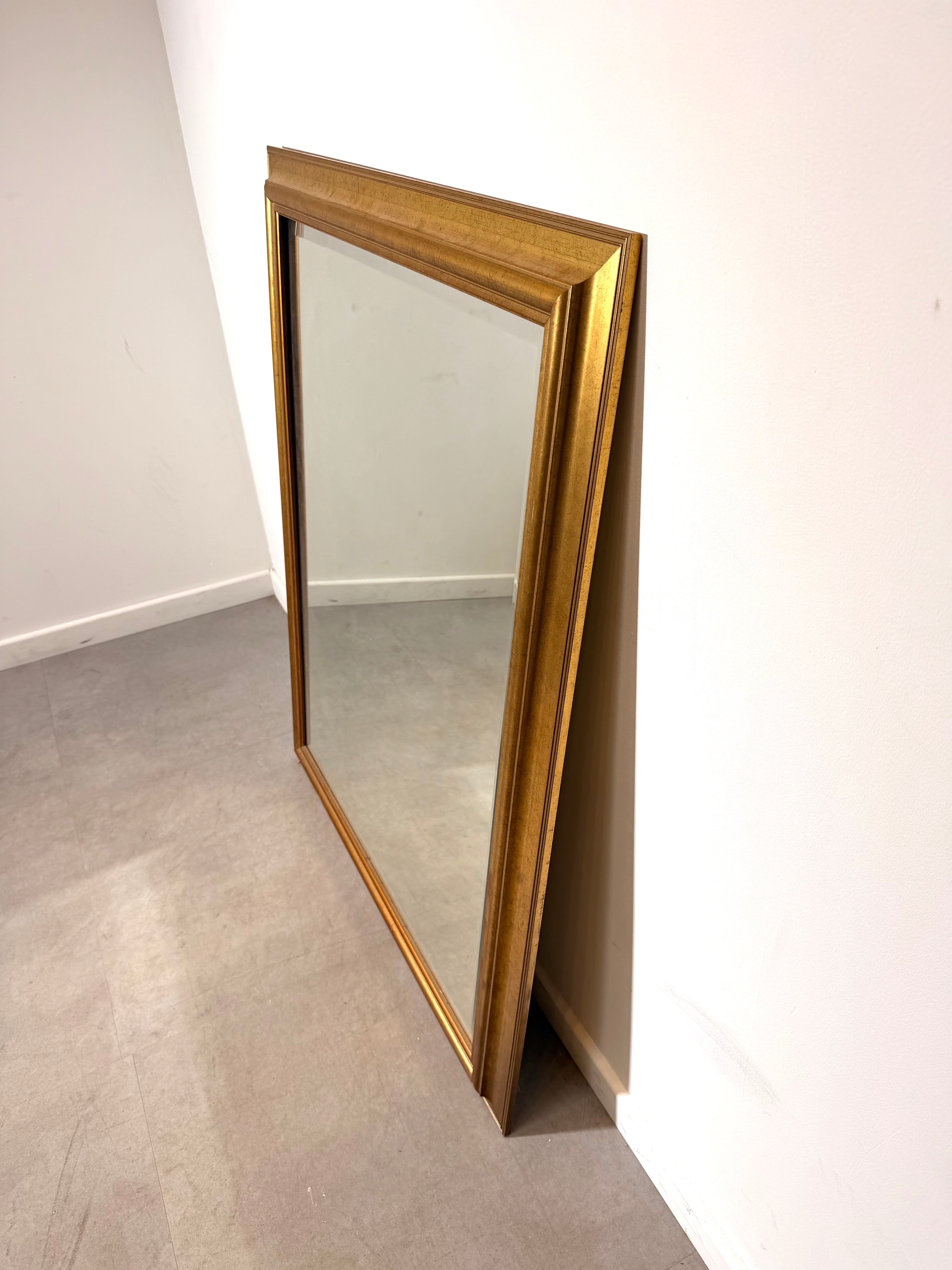 Large Vintage Gilt Framed Wall Mirror