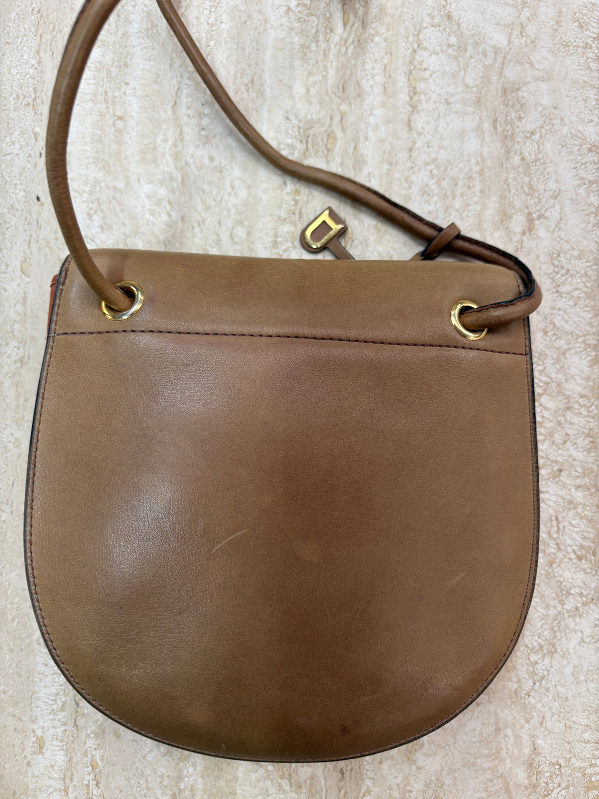 Delvaux Trot Vintage Leather Crossbody Bag