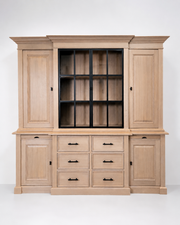 RR Interiors Oak Display Cabinet