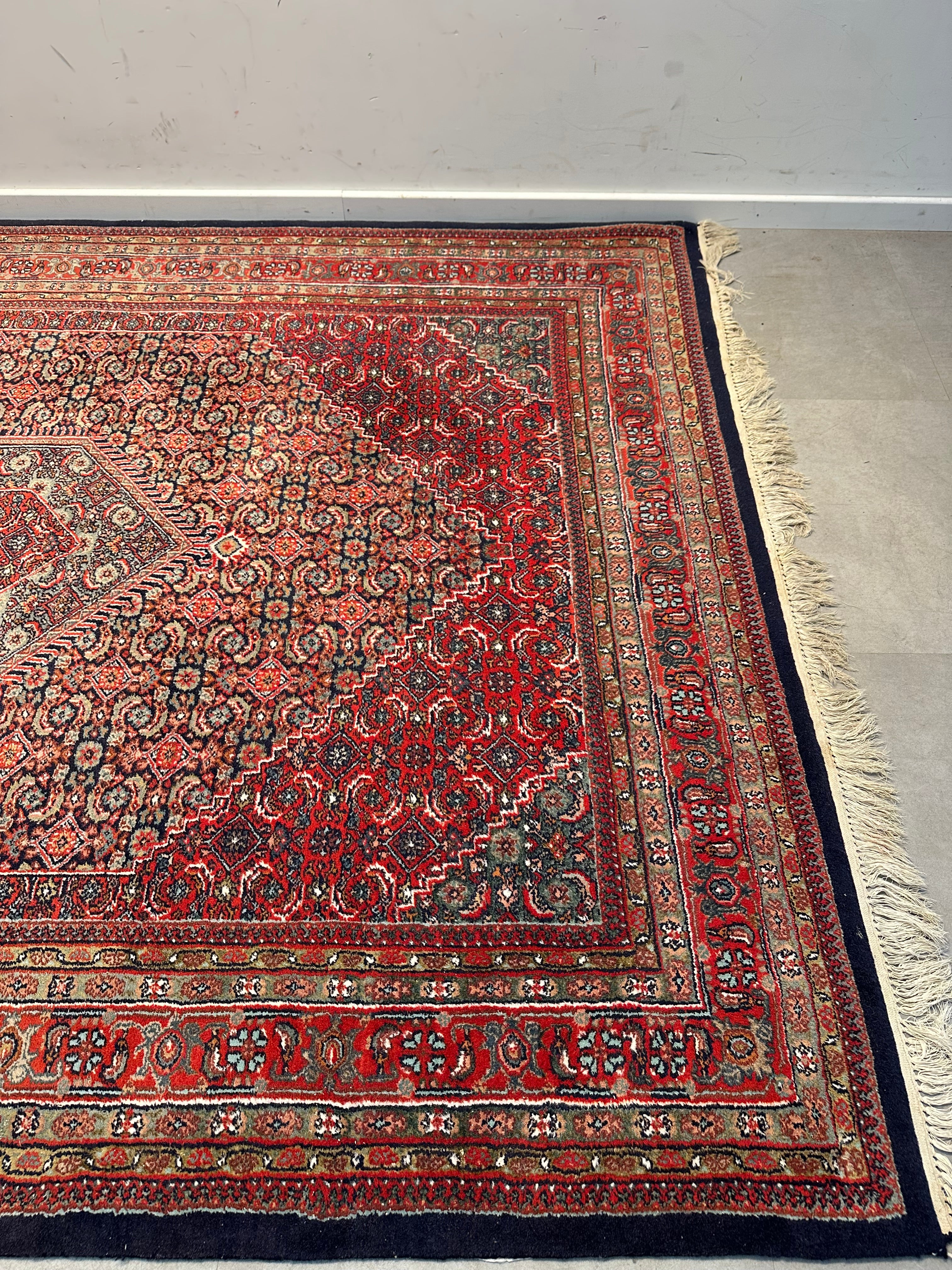 Handwoven Vintage Persian-Style Rug